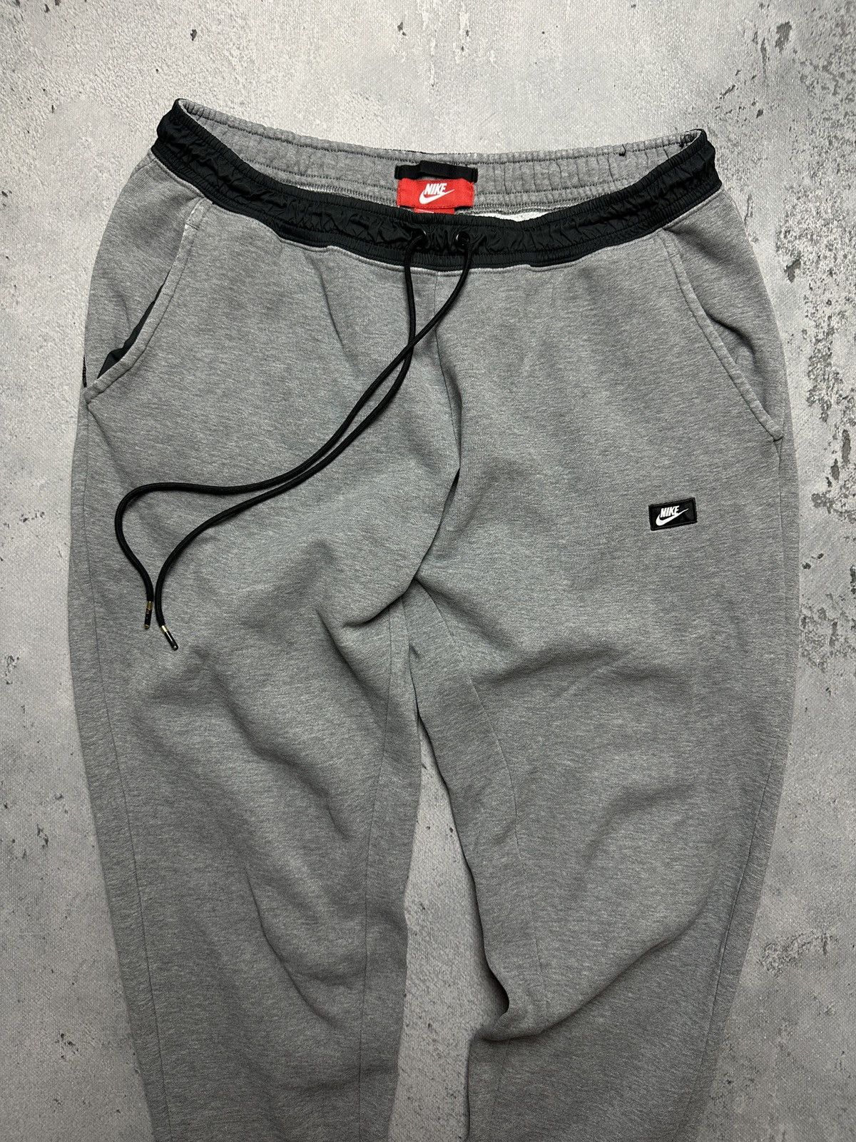 Nike Grey Nike AIR Cotton Fleece Suit Oversize Drill Track Suit Size US XL / EU 56 / 4 - 14 Thumbnail