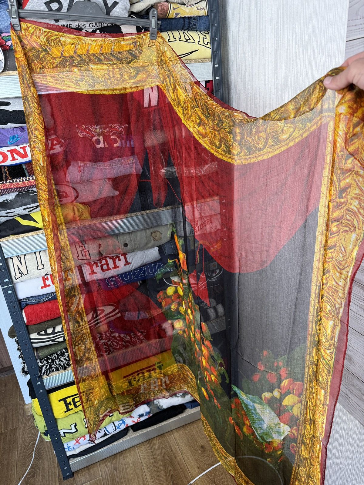Dolce & Gabbana DOLCE & GABBANA SILK SCARF FRUITS Size ONE SIZE - 6 Thumbnail
