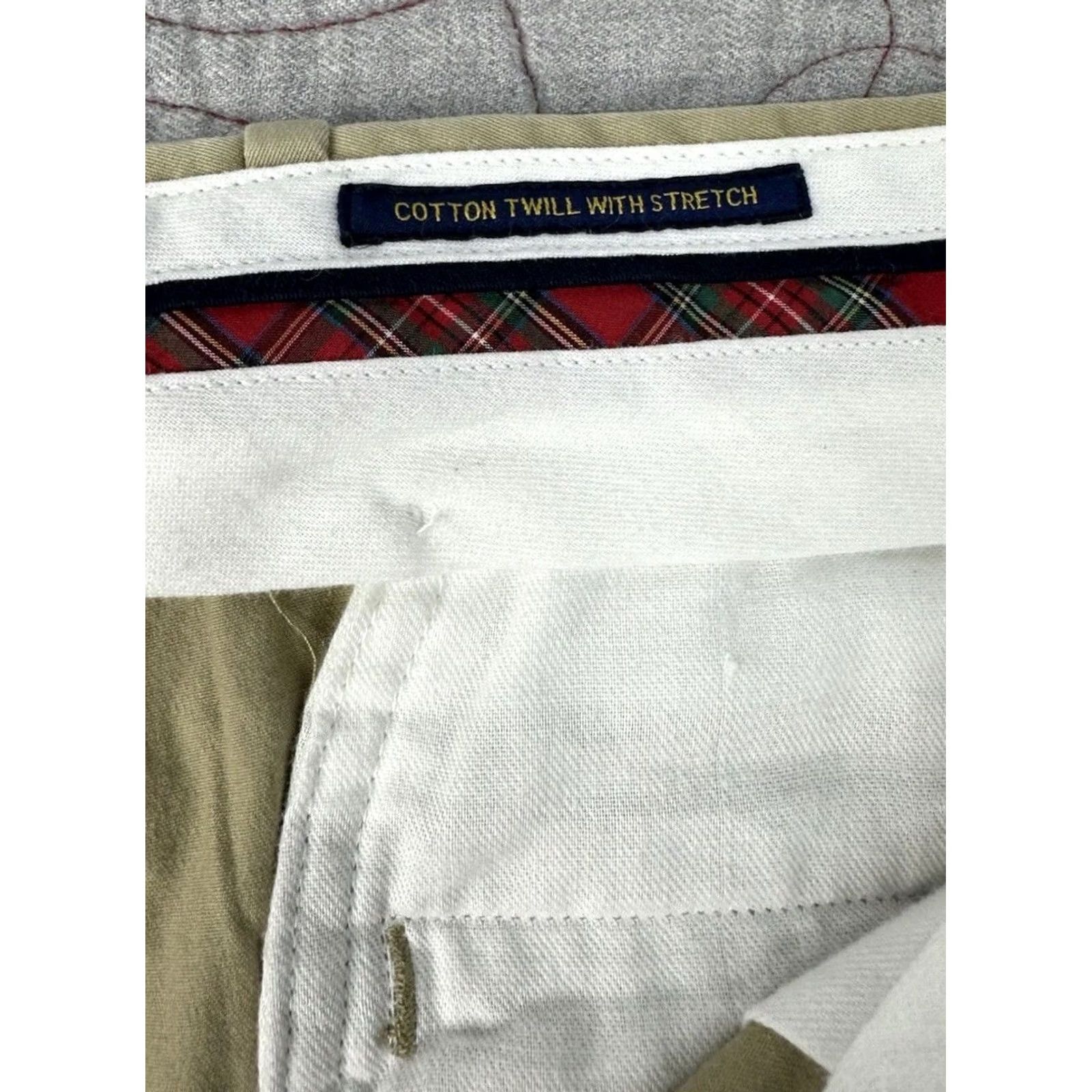 Ralph Lauren POLO GOLF Ralph Lauren Flat Front Khaki Cotton Twill Stretch / Men’s 36x30 Pants Beige Cotton Khakis Stretch Flat Front 36 Mens Size US M / EU 48-50 / 2 - 3 Thumbnail
