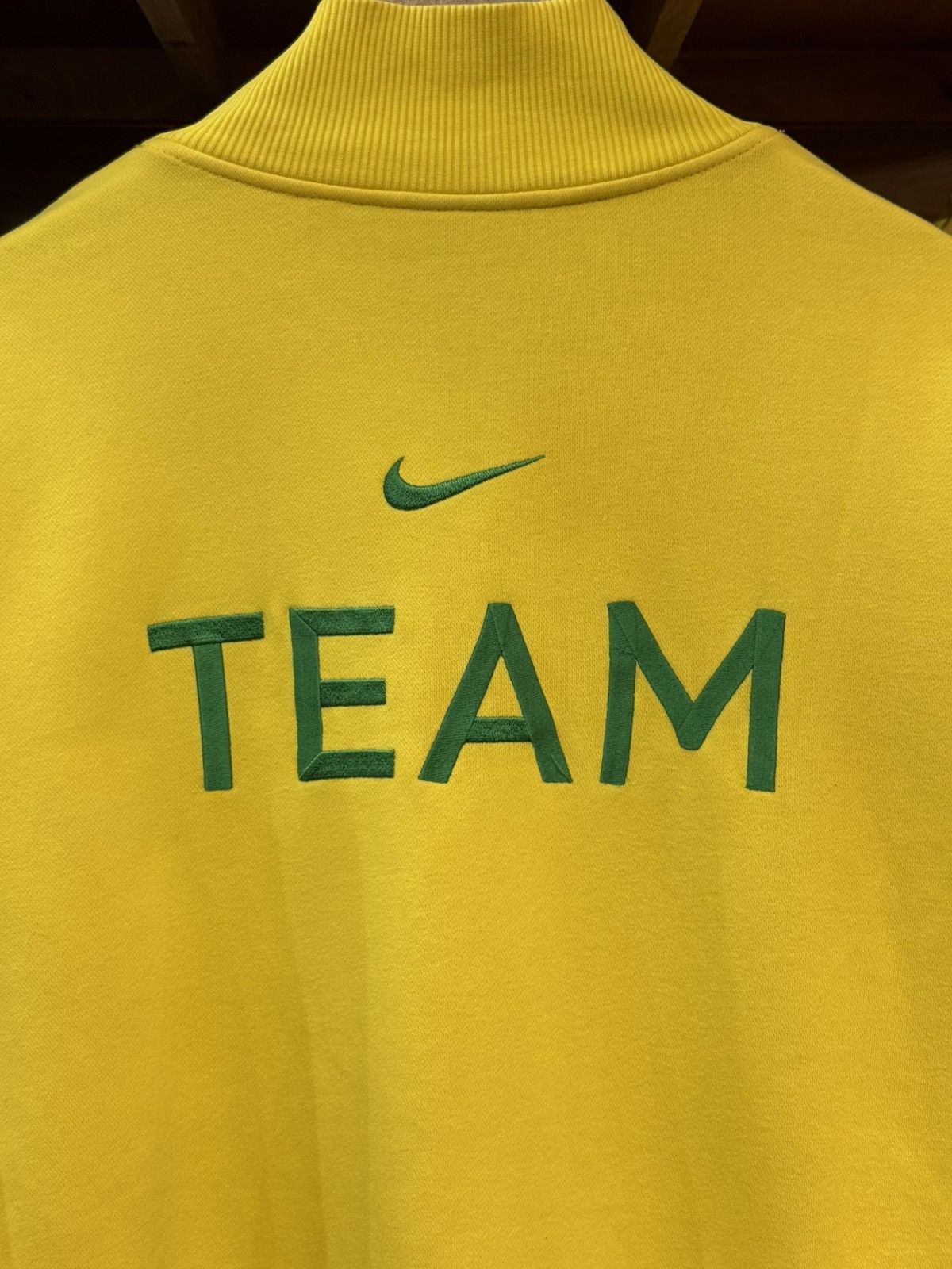 Nike Vintage Brazil 🇧🇷 2006-07 Training Track Jacket Size US L / EU 52-54 / 3 - 4 Thumbnail