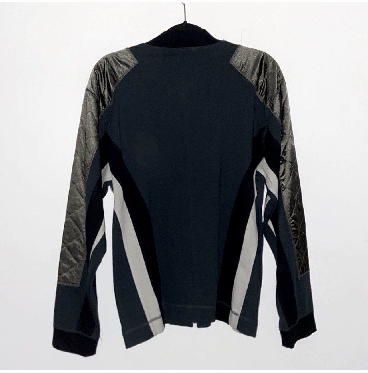 Issey Miyake Issey Miyaki multicolor bomber / track jacket JP 4‌ XL UNI Size US XL / EU 56 / 4 - 2 Thumbnail
