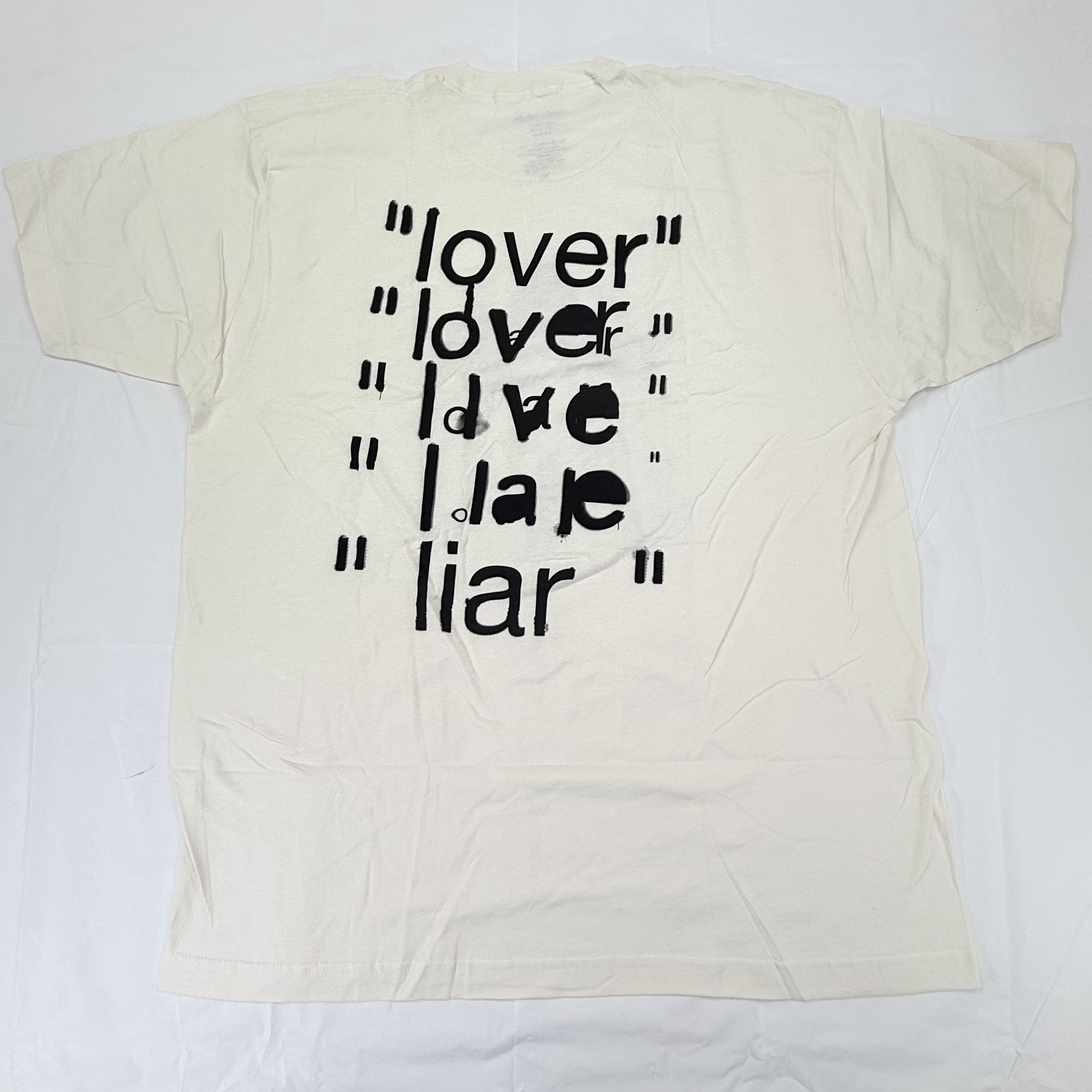 Other Camila Cabello Lover Liar Angel Graphic T-Shirt Cream XL Size US XL / EU 56 / 4 - 1 Thumbnail