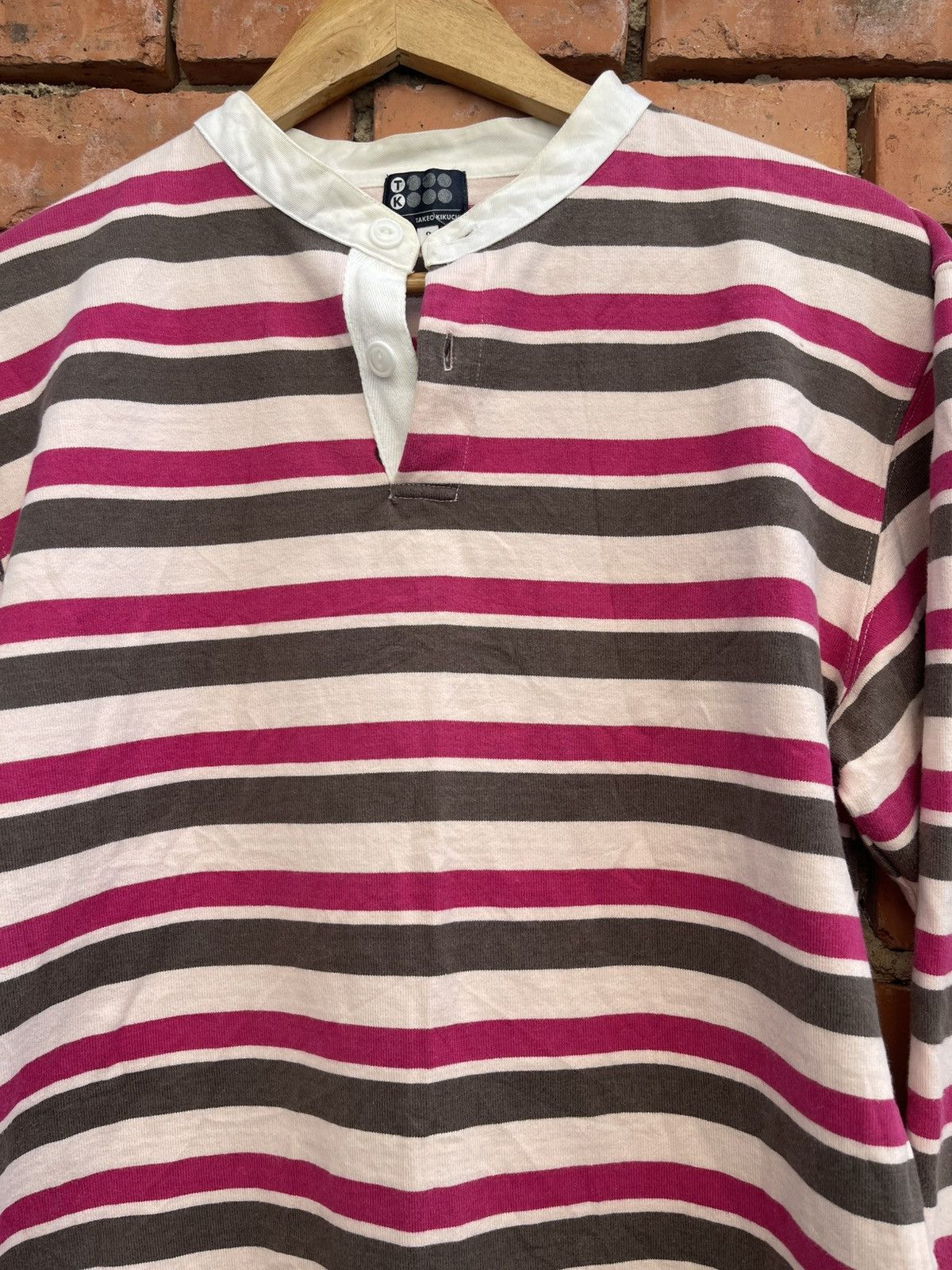 Takeo Kikuchi Vintage Takeo Kikuchi Long Sleeve Tee Size US M / EU 48-50 / 2 - 2 Thumbnail
