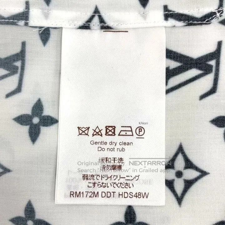Louis Vuitton Louis Vuitton Logo Monogram Short Sleeve Shirt. Size US L / EU 52-54 / 3 - 7 Thumbnail