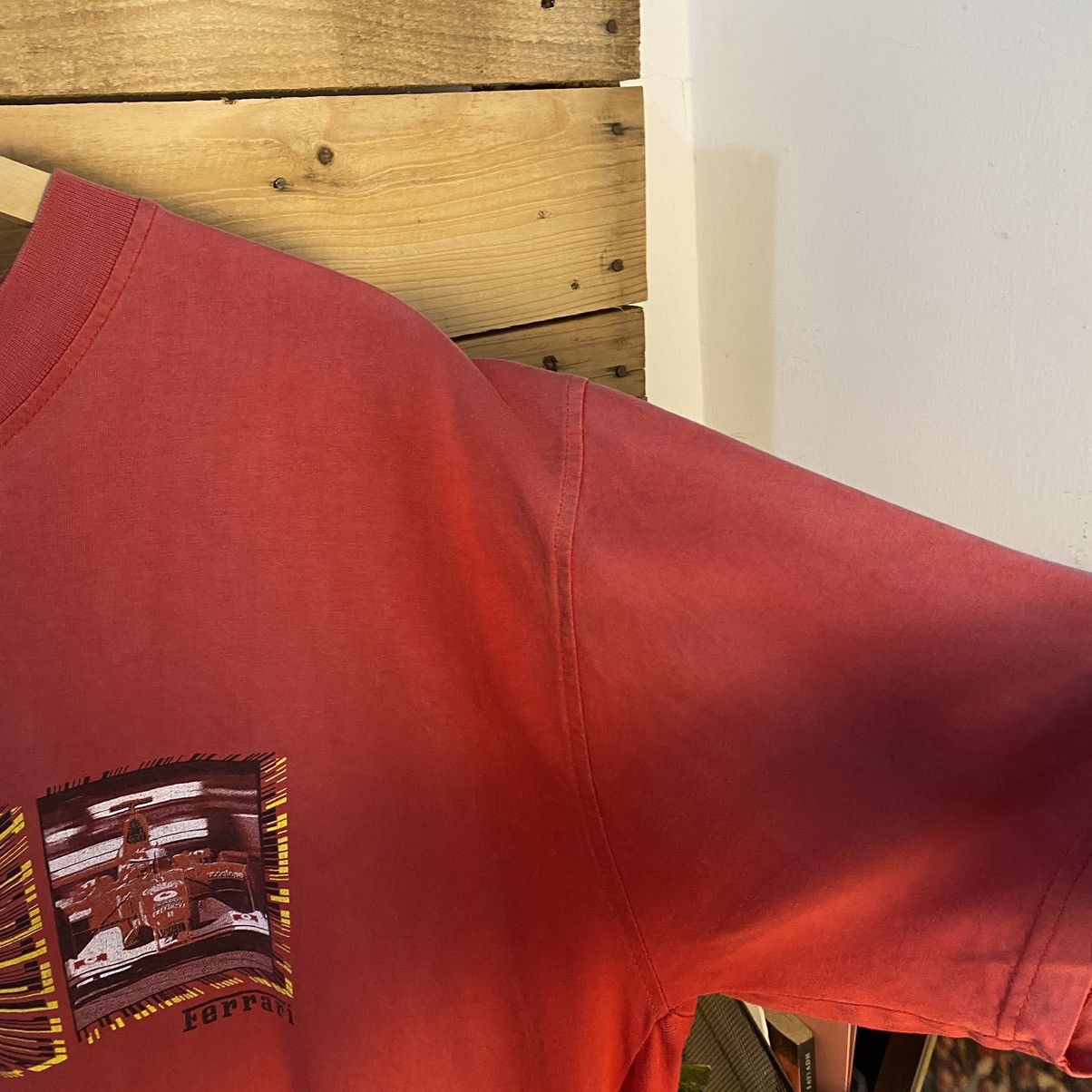 Ferrari × Formula 1 × Vintage Vintage Y2K Ferrari Formula 1 F1 Distress & Faded Size US L / EU 52-54 / 3 - 4 Thumbnail