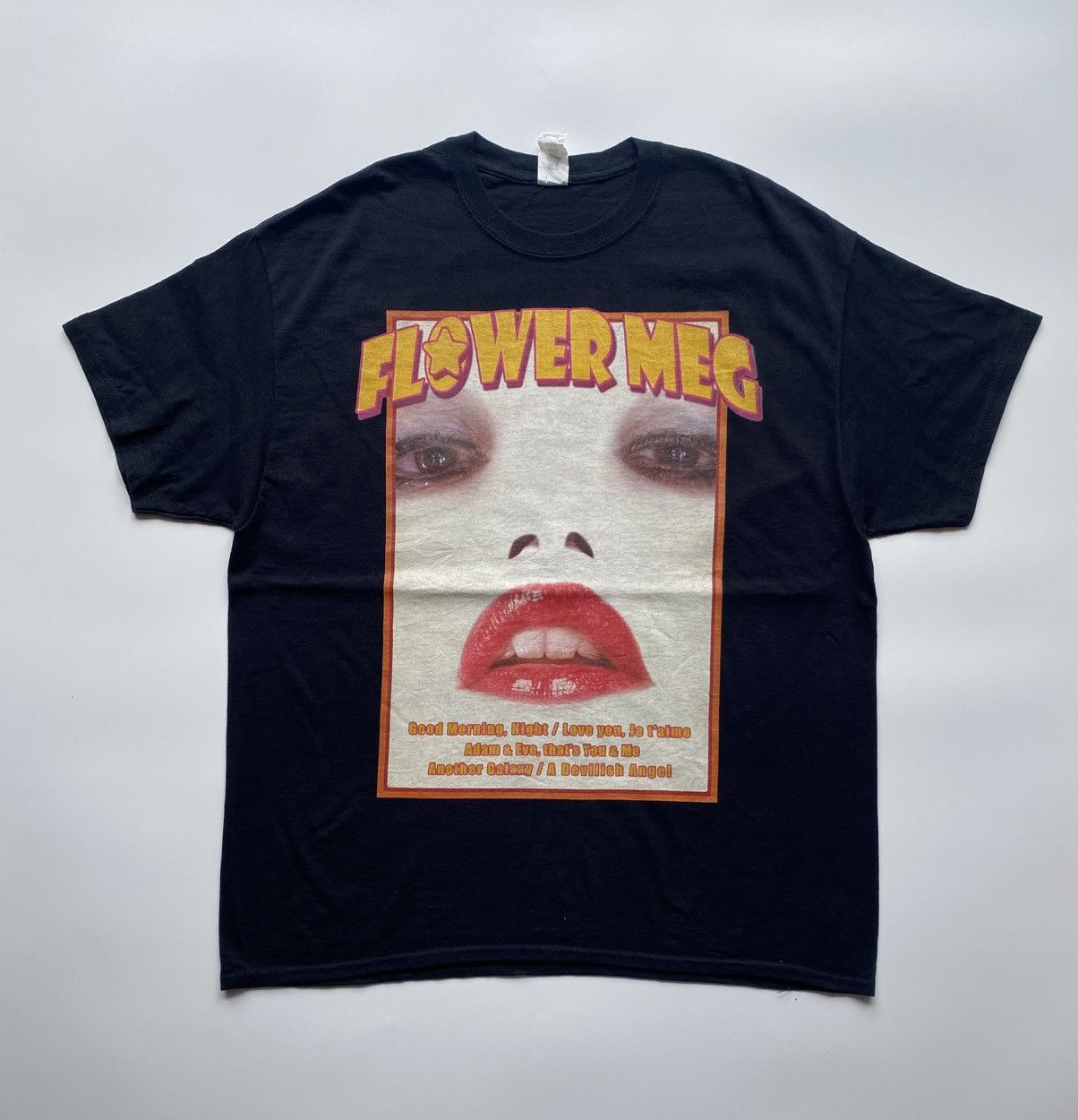 Band Tees × Rap Tees Flower Meg Size US XL / EU 56 / 4 - 1 Thumbnail