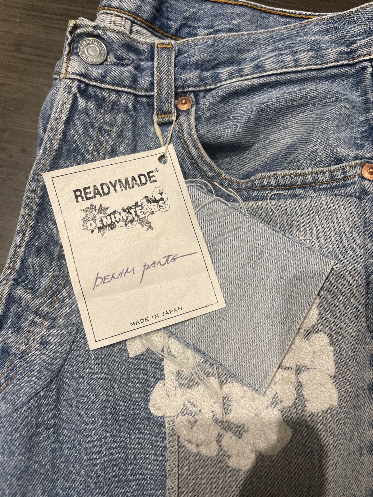 DENIM TEARS × READYMADE Readymade x Denim Tears Flare Jeans Size US 30 / EU 46 - 3 Thumbnail