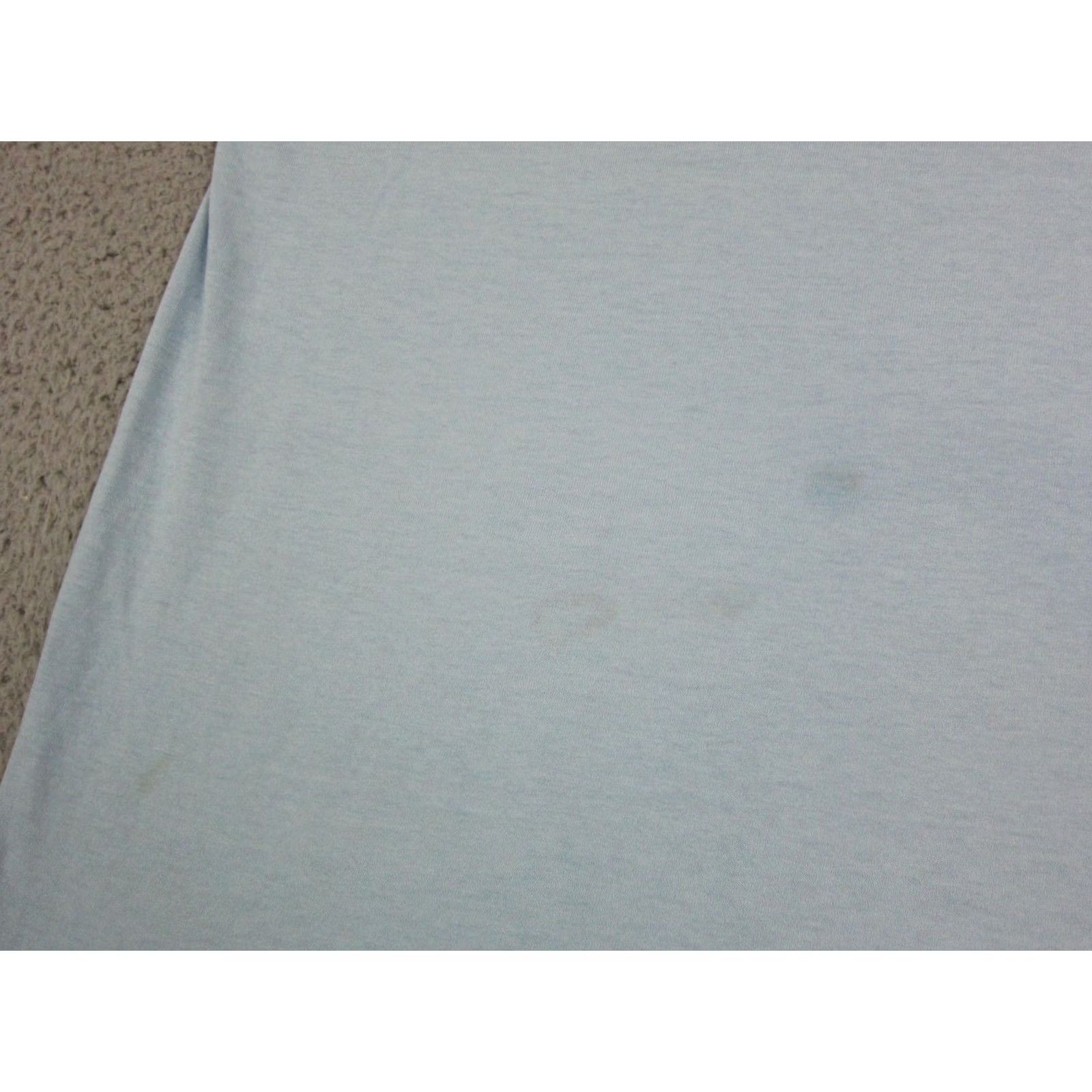 Fruit Of The Loom Vintage Fruit of the Loom Shirt XL Blue Logo Crew Neck Short Sleeve Mens US Made USA Size US XL / EU 56 / 4 - 6 Thumbnail