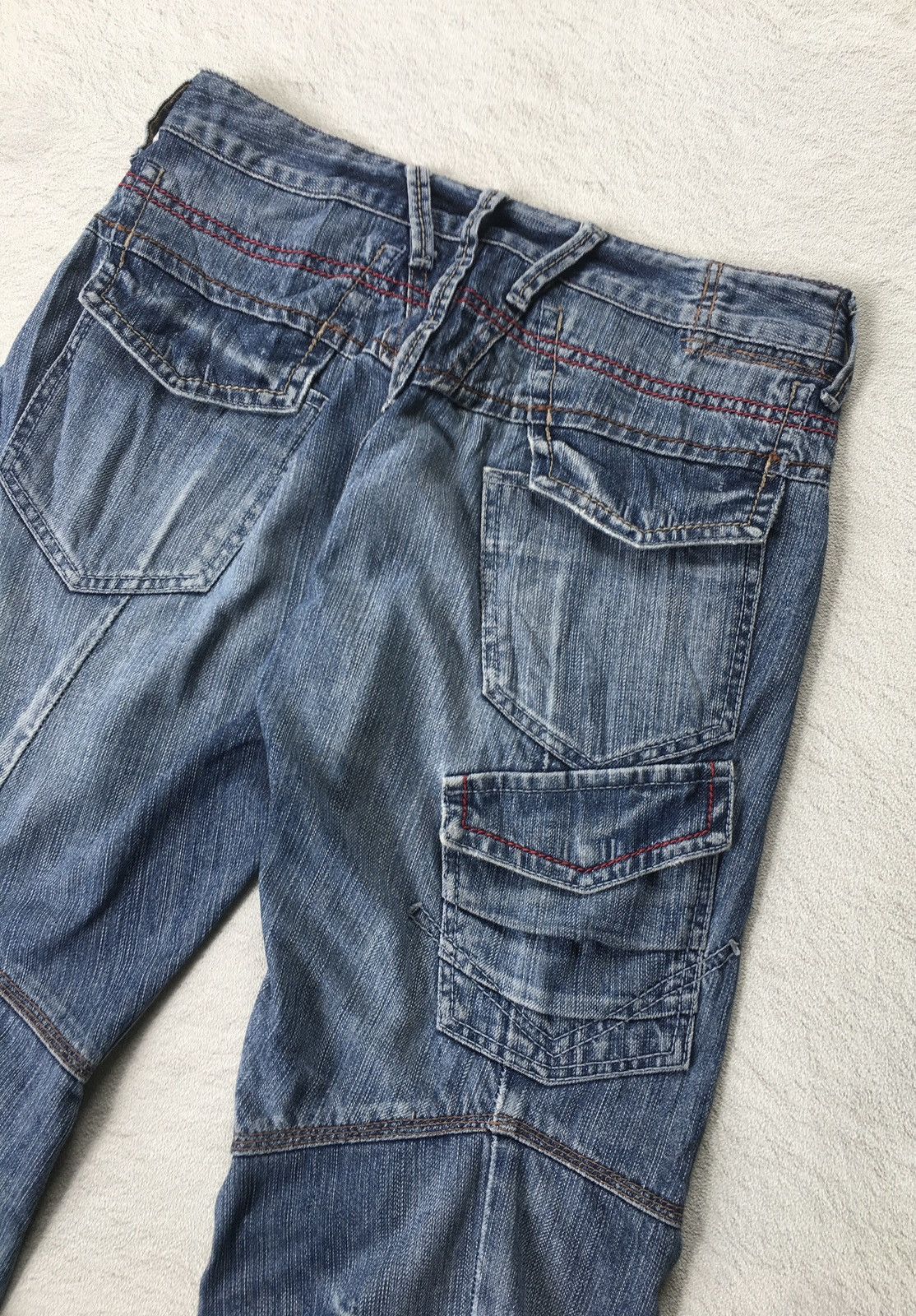 Marithe + Francois Girbaud 2000s Marithe Francois Girbaud Denim Size US 32 / EU 48 - 5 Thumbnail