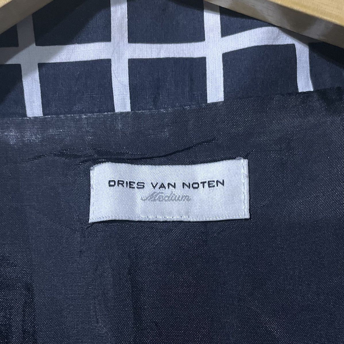 Designer × Dries Van Noten Dries Van Noten Blouse Plaid Print Size M / US 6-8 / IT 42-44 - 8 Thumbnail