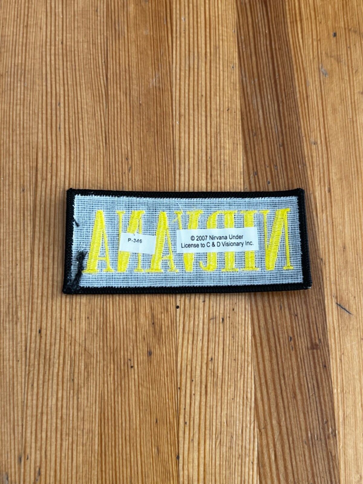 Band Tees Vintage 00s Nirvana grunge Band Small Patch Size ONE SIZE - 2 Thumbnail