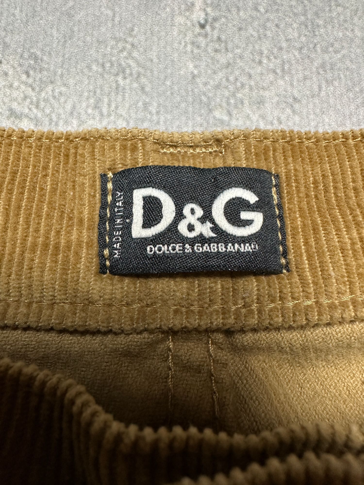 Dolce & Gabbana Dolce & Gabana Velour Lux Jeans Vintage Italy Rare 90s Pants Size US 30 / EU 46 - 10 Thumbnail