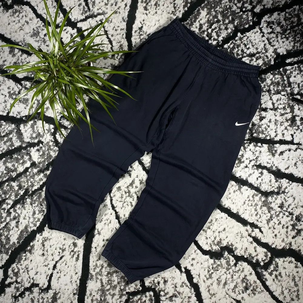 Nike × Vintage NIKE 00s VINTAGE 🦍 COTTON OVERSIZE BOXY JOGGERS SWEATPANTS Size US 34 / EU 50 - 1 Thumbnail