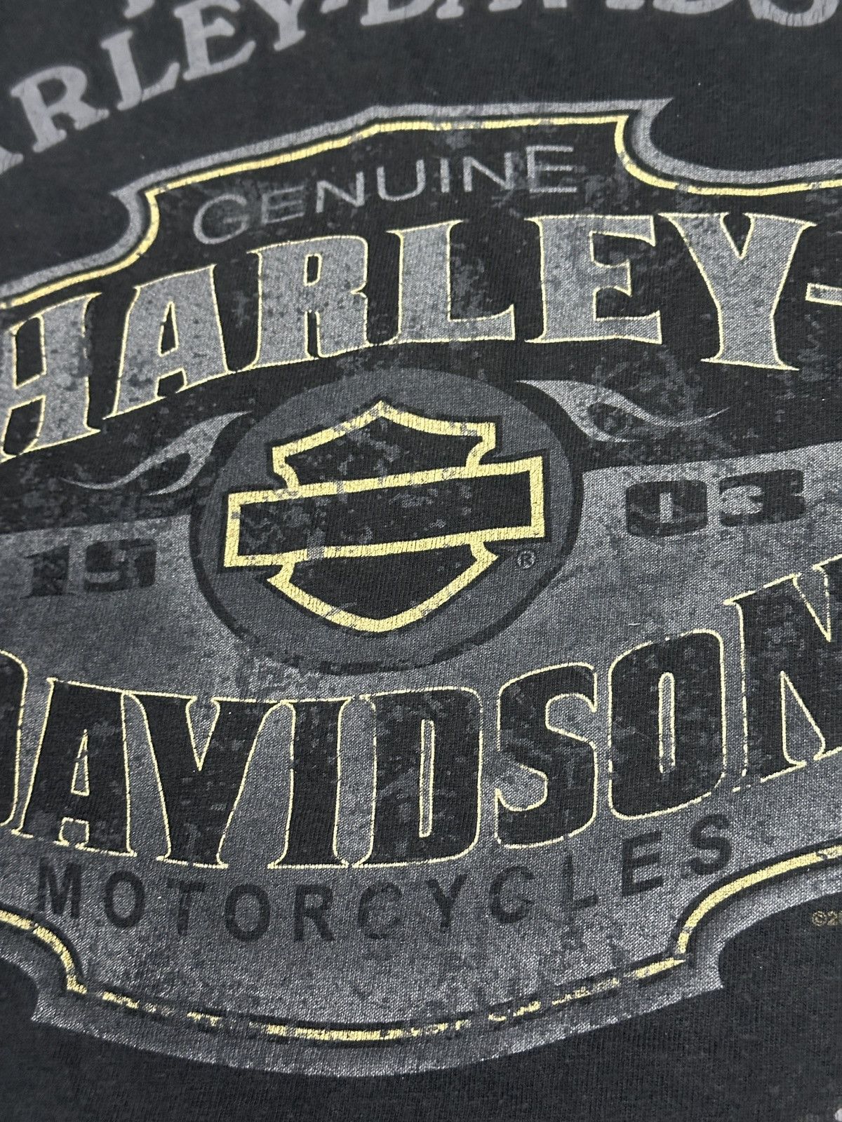 Vintage Faded Tee Vintage Y2k Harley Davidson Milwakee 💥🎌 Size US L / EU 52-54 / 3 - 5 Thumbnail