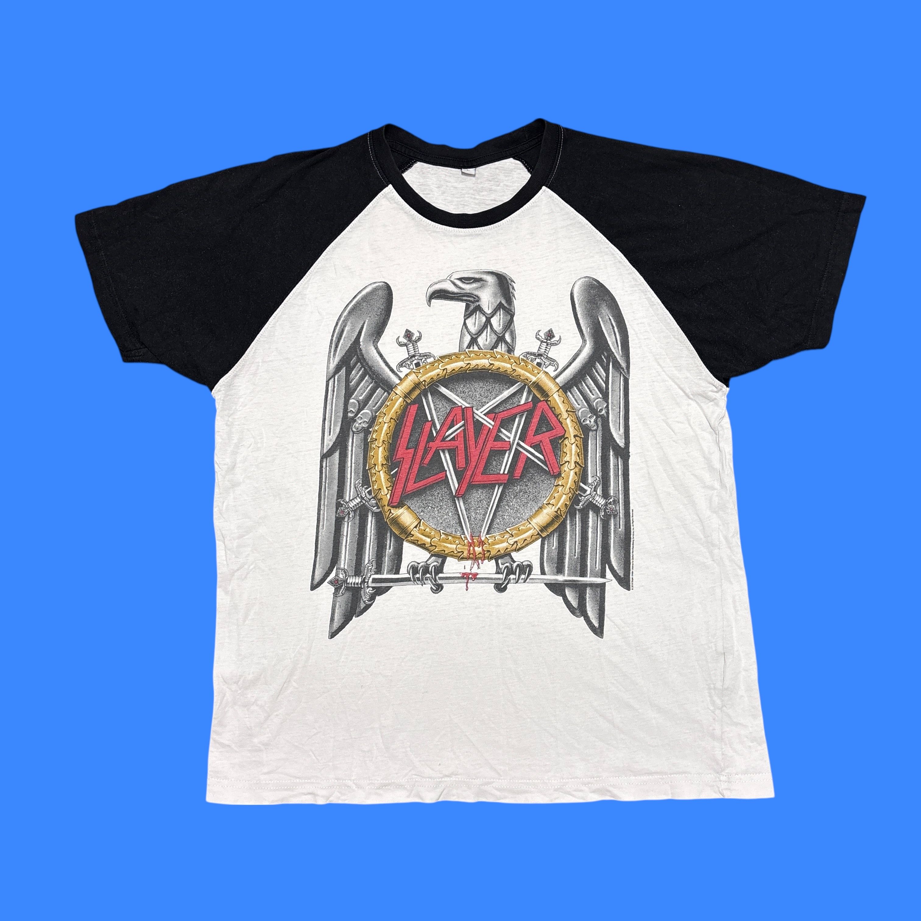 Band Tees Slayer Shirt Tour Concert Metal Band Tee Megadeth Metallica Size US L / EU 52-54 / 3 - 1 Thumbnail