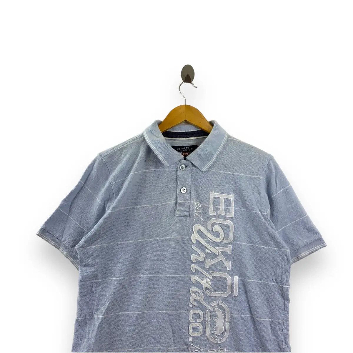 Ecko Unltd. ECKO UNLIMITED SKATE Embossed Polo Tee Shirt Top Size US M / EU 48-50 / 2 - 4 Thumbnail