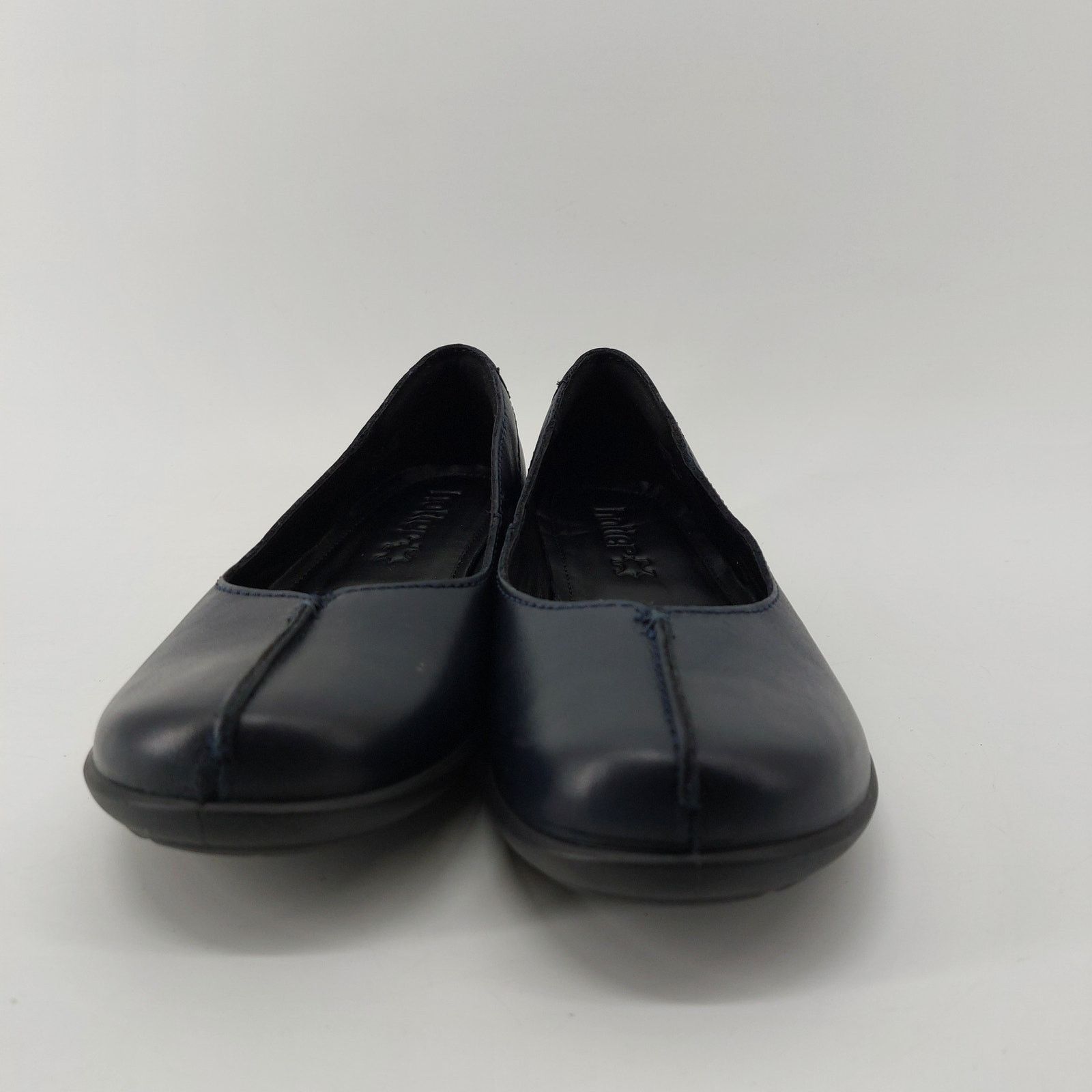 Other Hotter Womens Size 8 Robyn Leather Navy Blue Womens Slip On Size US 8 / IT 38 - 6 Thumbnail