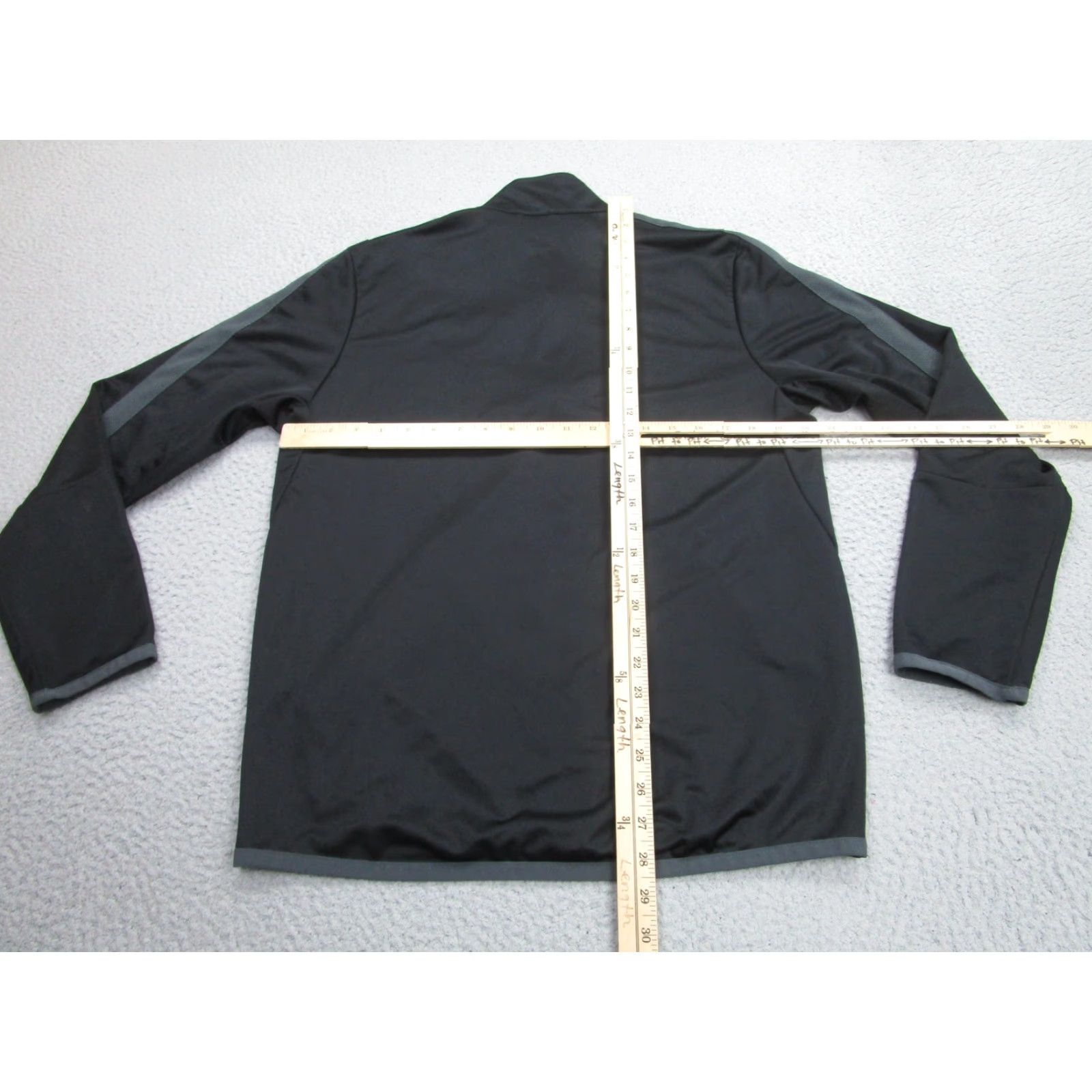 Nike Nike Jacket Mens M Black Full Zip Basketball Warm Up Pockets Zipped Pockets Lightweight Track Jacket Casual Activewear 90s Valencia Santa Clarita Size US M / EU 48-50 / 2 - 7 Thumbnail