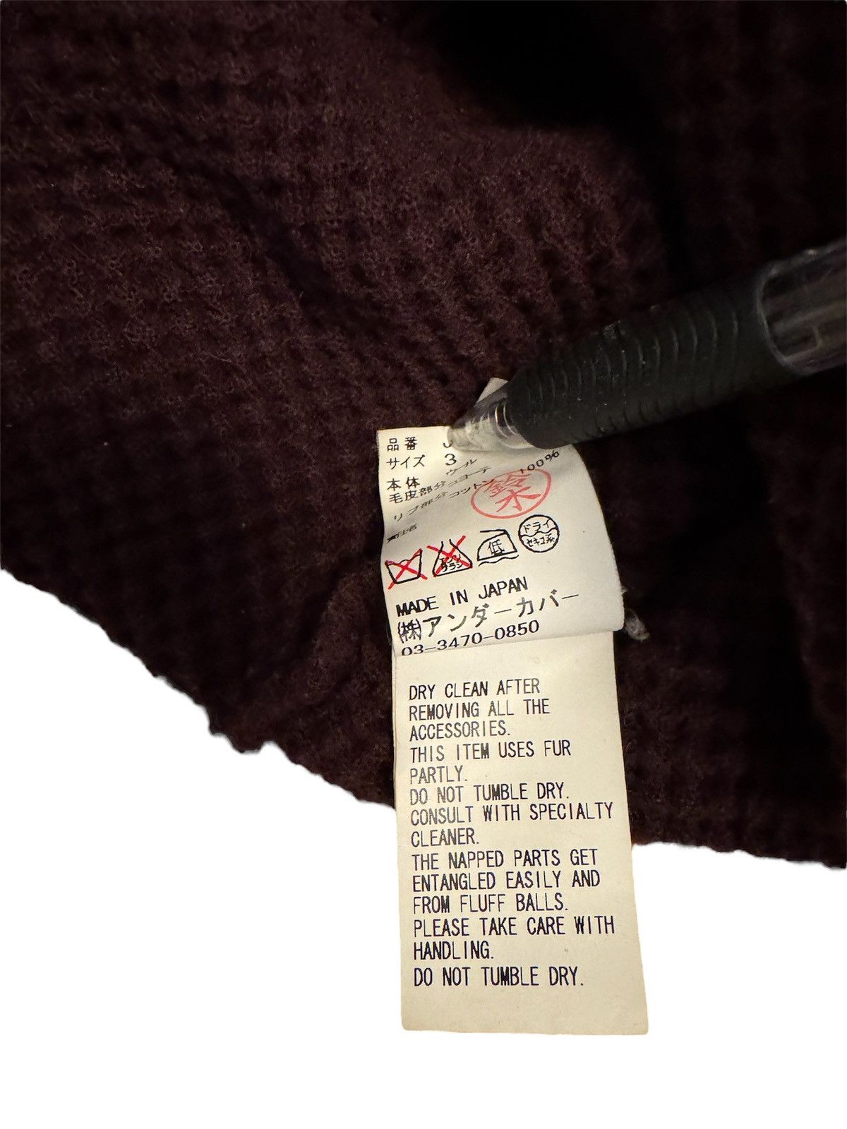 Undercover AW12 Coyote Fur Hoodie Size US M / EU 48-50 / 2 - 5 Thumbnail