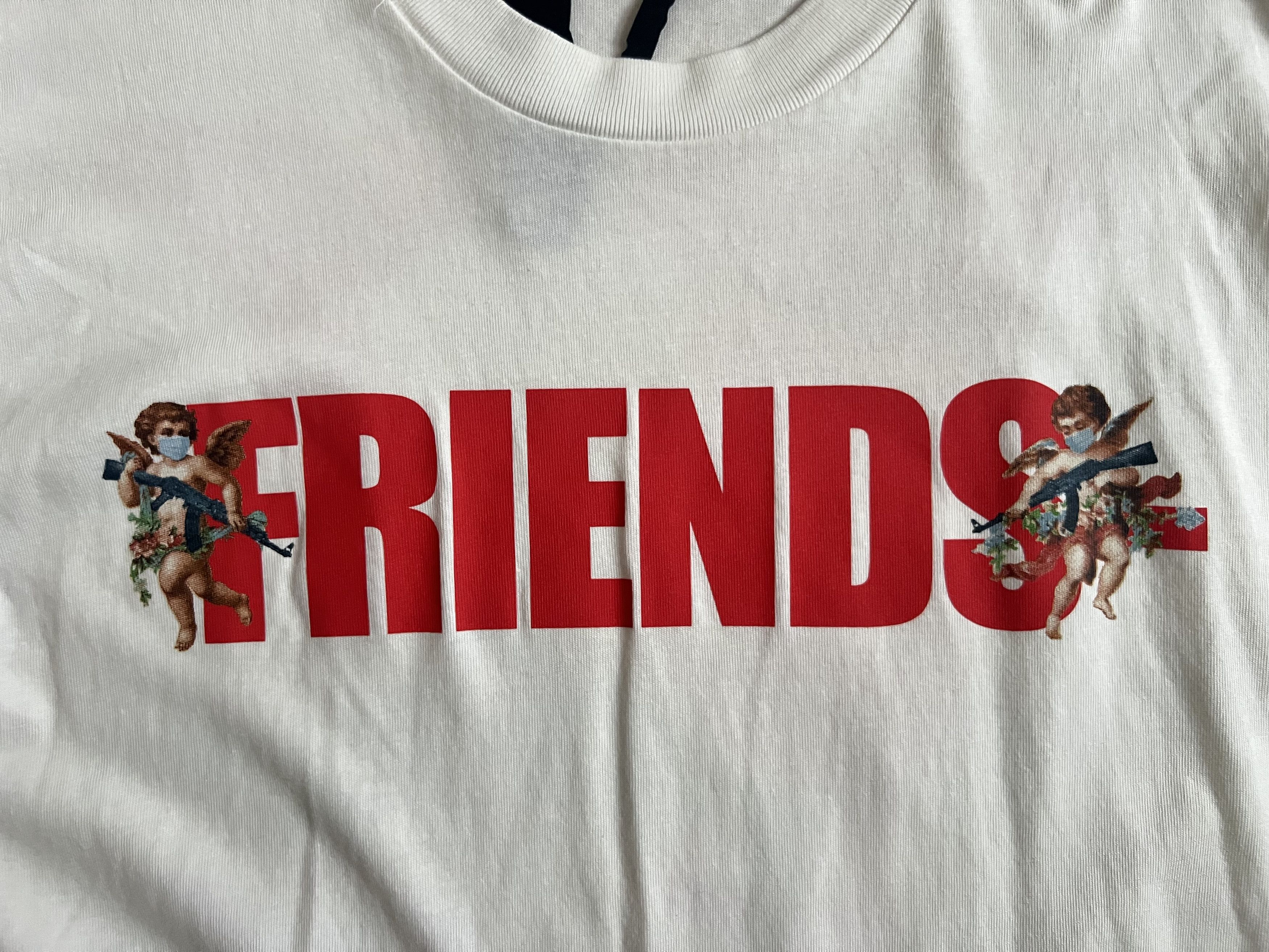Vlone VLONE Short Sleeve Angel Friends Tee Size M Size US M / EU 48-50 / 2 - 3 Thumbnail