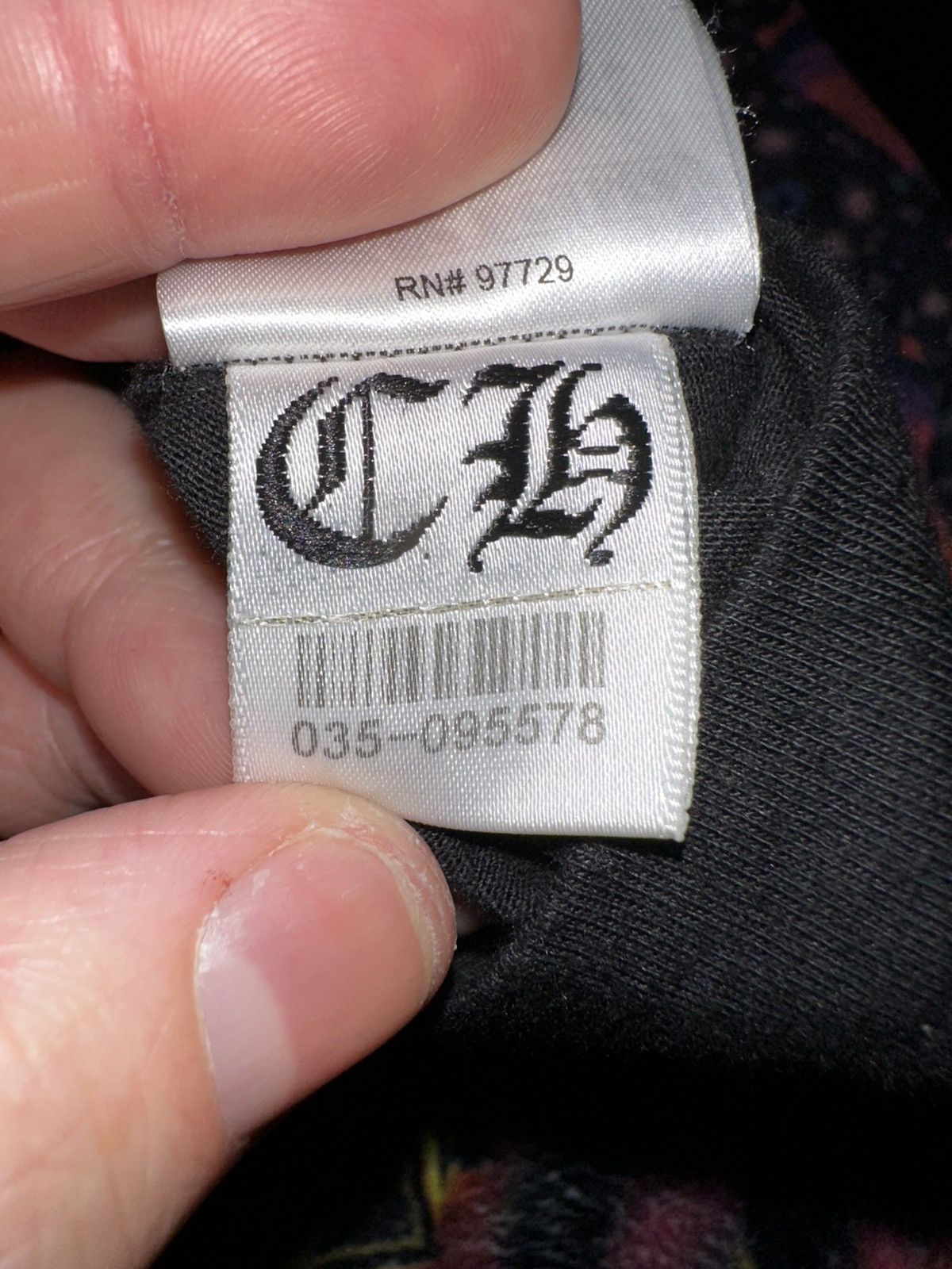 Chrome Hearts Chrome Hearts Horseshoe Scroll Long Sleeve XXL Size US XXL / EU 58 / 5 - 9 Thumbnail