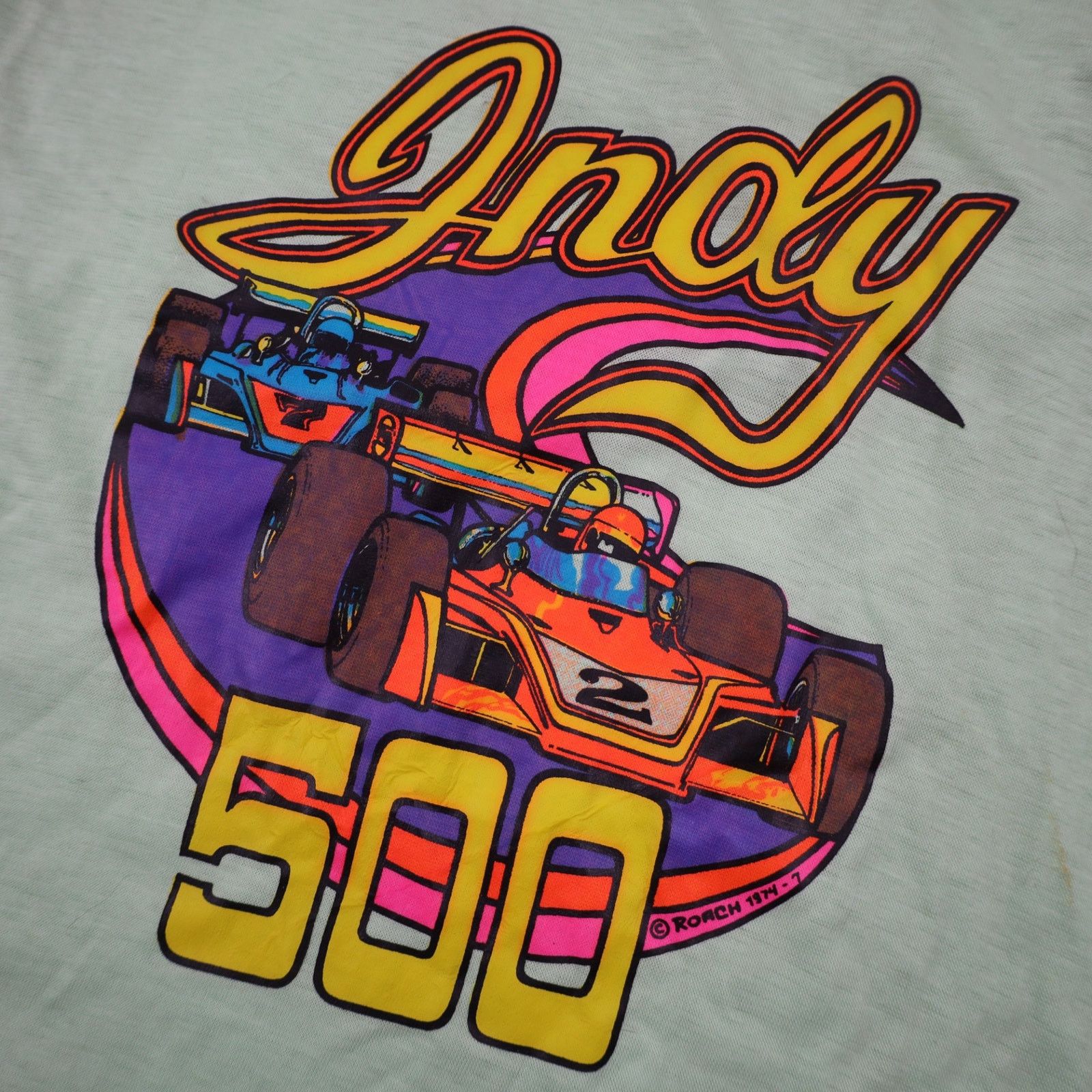 Vintage Vintage Nwt 70s Kmart Indy 500 Graphic Tank Top Size US M / EU 48-50 / 2 - 6 Thumbnail
