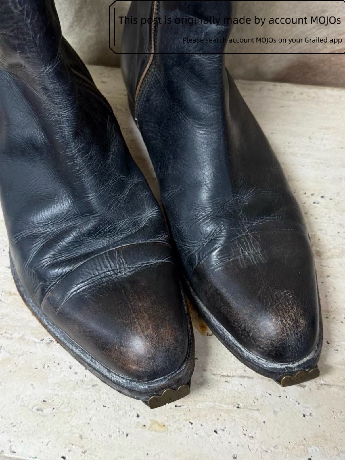 Maison MIHARA YASUHIRO Sz 9 Maison Mihara Yasuhjro Metal Head Boots mojos1221 Size US 9 / EU 42 - 7 Thumbnail