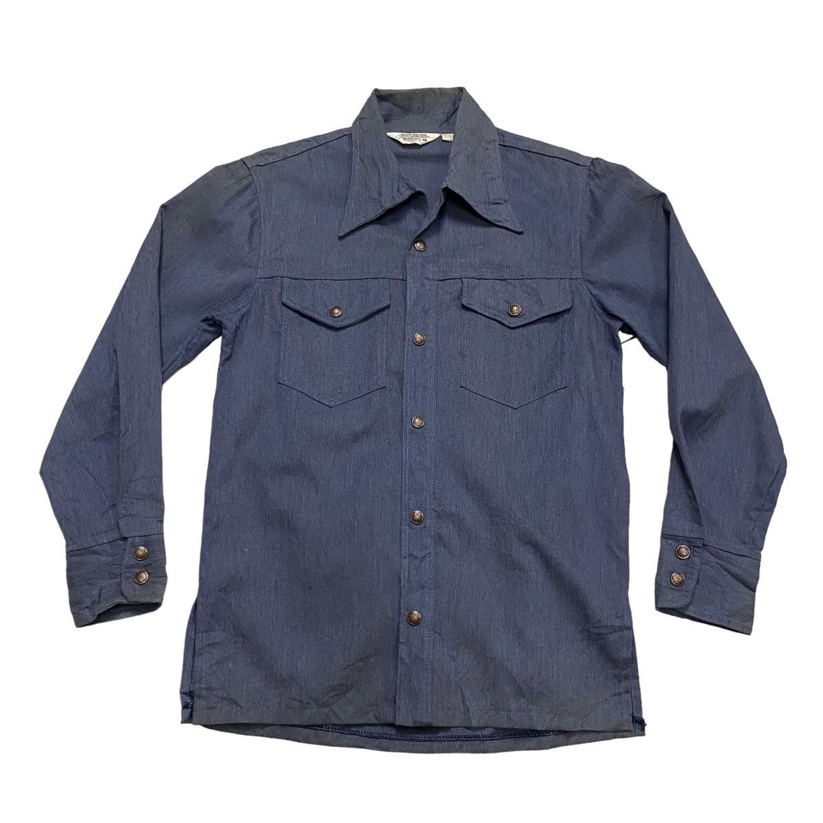 JCPenney Vintage 70s Jessey Penny snap button denim jacket Size US S / EU 44-46 / 1 - 5 Thumbnail