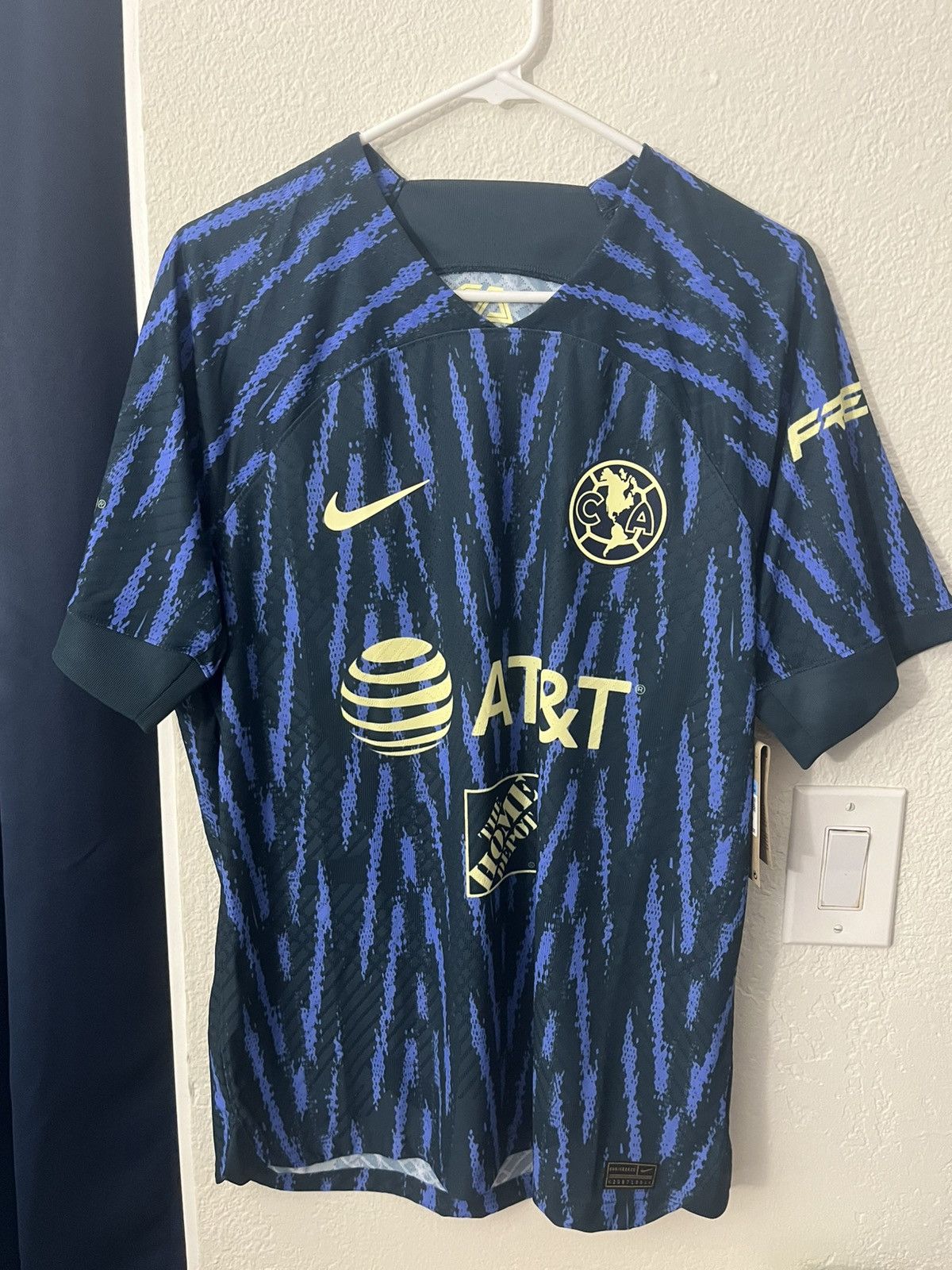 Nike Nike Club America Vapor Match ADV Soccer Jersey DJ7638-455 Size US M / EU 48-50 / 2 - 1 Thumbnail