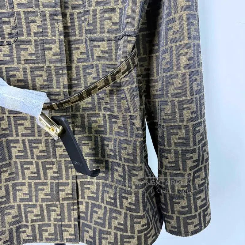 Fendi Fendi Colorblock Jacket for Women . Size M / US 6-8 / IT 42-44 - 6 Thumbnail