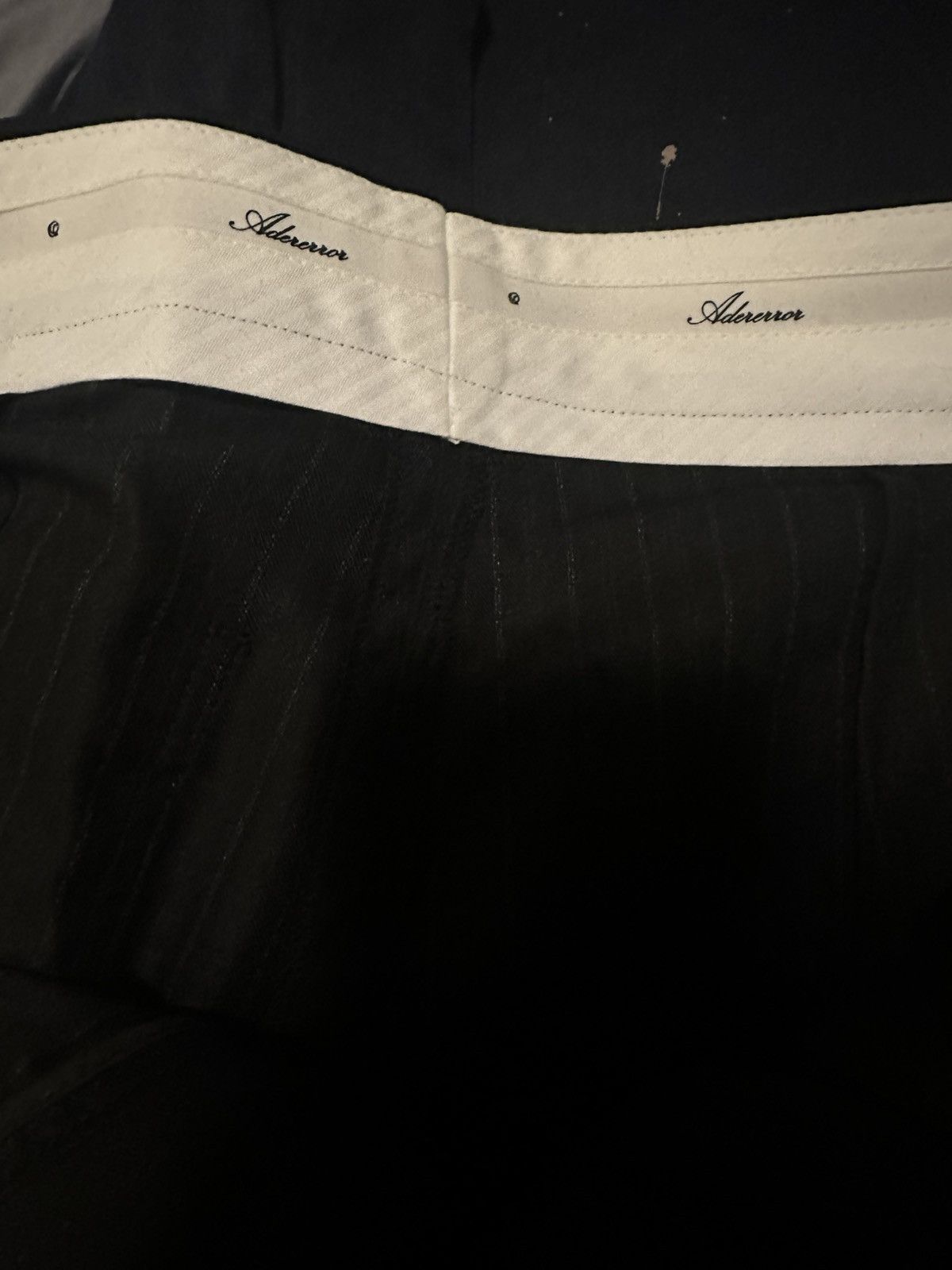 Ader Error Ader Error PINSTRIPED WOOL CARGO PANTS Size US 32 / EU 48 - 7 Thumbnail