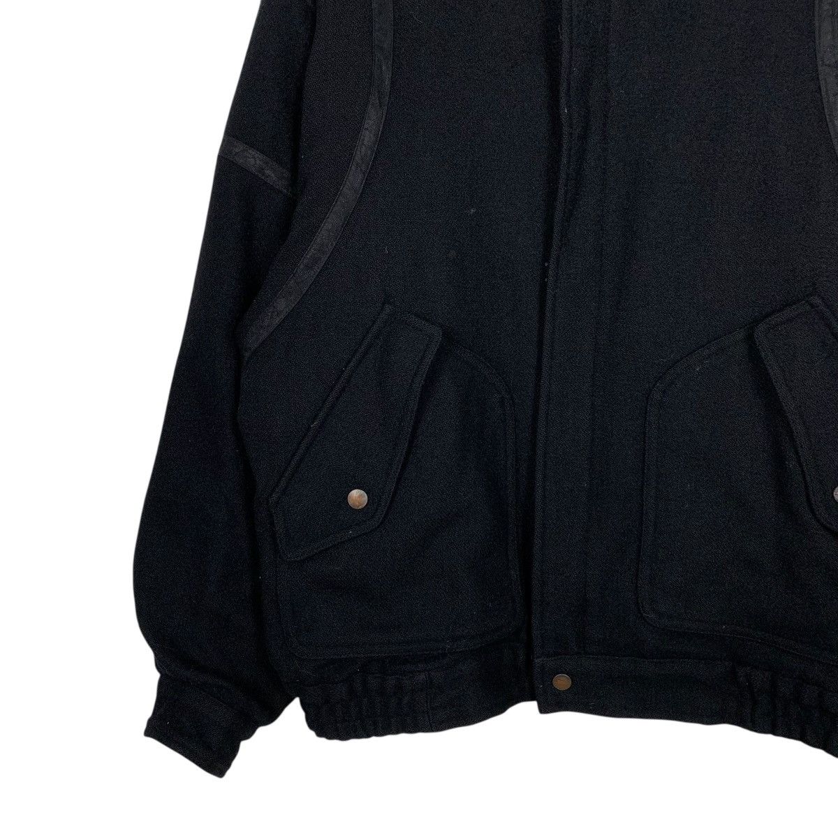 Japanese Brand Pierre Bonie Bomber Wool Jacket Size US L / EU 52-54 / 3 - 3 Thumbnail