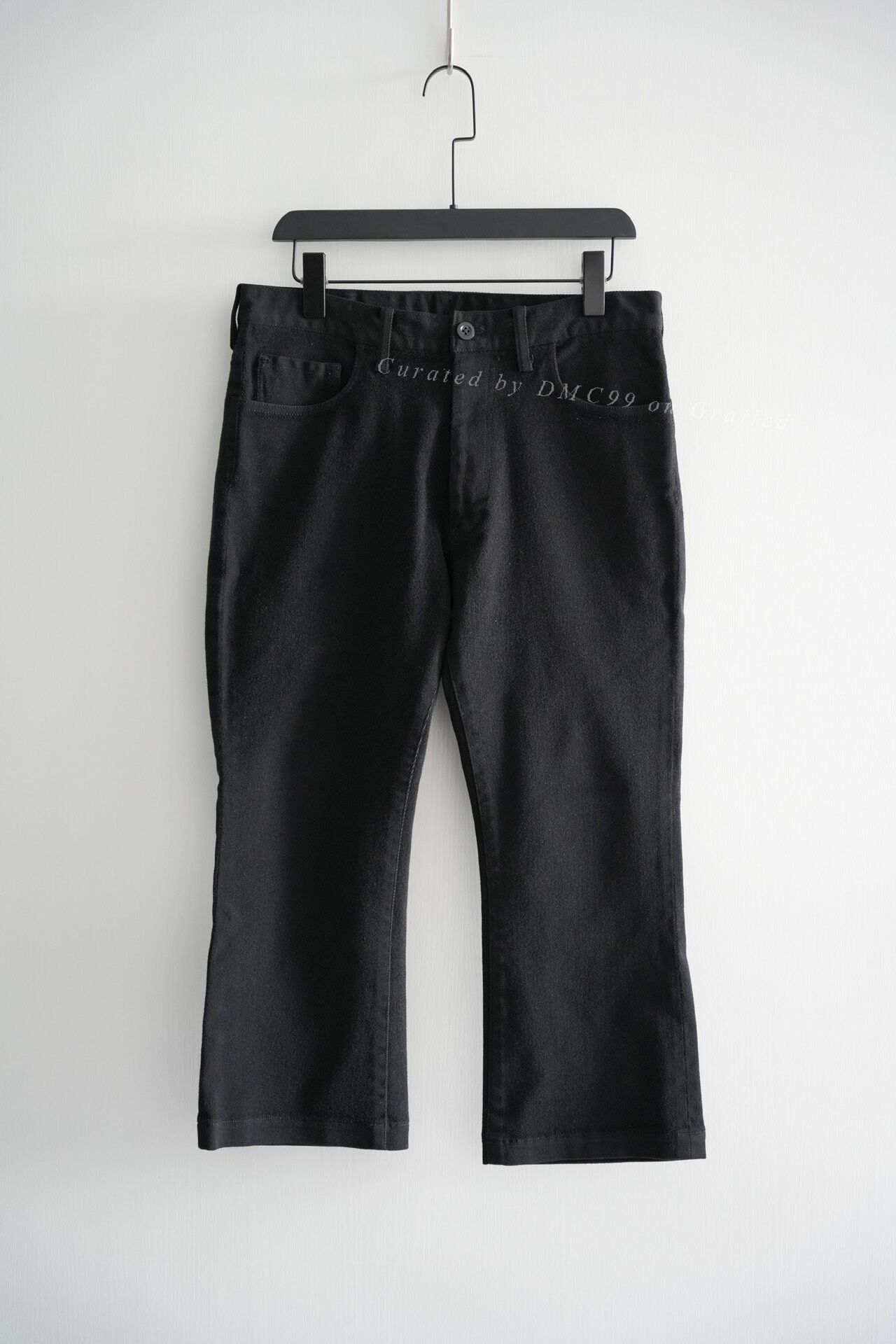 Yohji Yamamoto Yohji Yamamoto 04AW Wool-Nylon Jeans Size US 26 / EU 42 - 1 Thumbnail