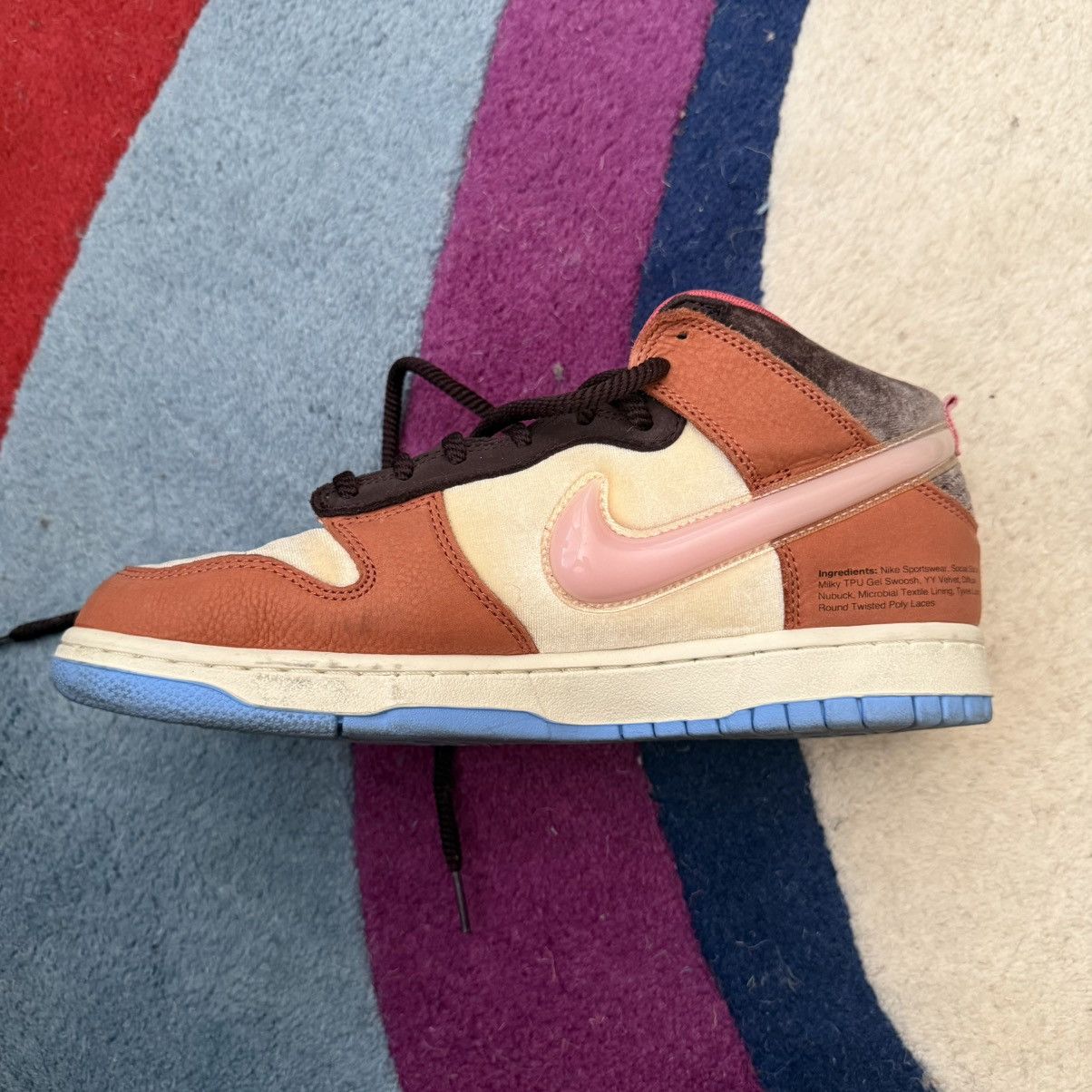 Nike × Social Status Nike x Social Status Mid Chocolate Milk Size US 9.5 / EU 42-43 - 7 Thumbnail