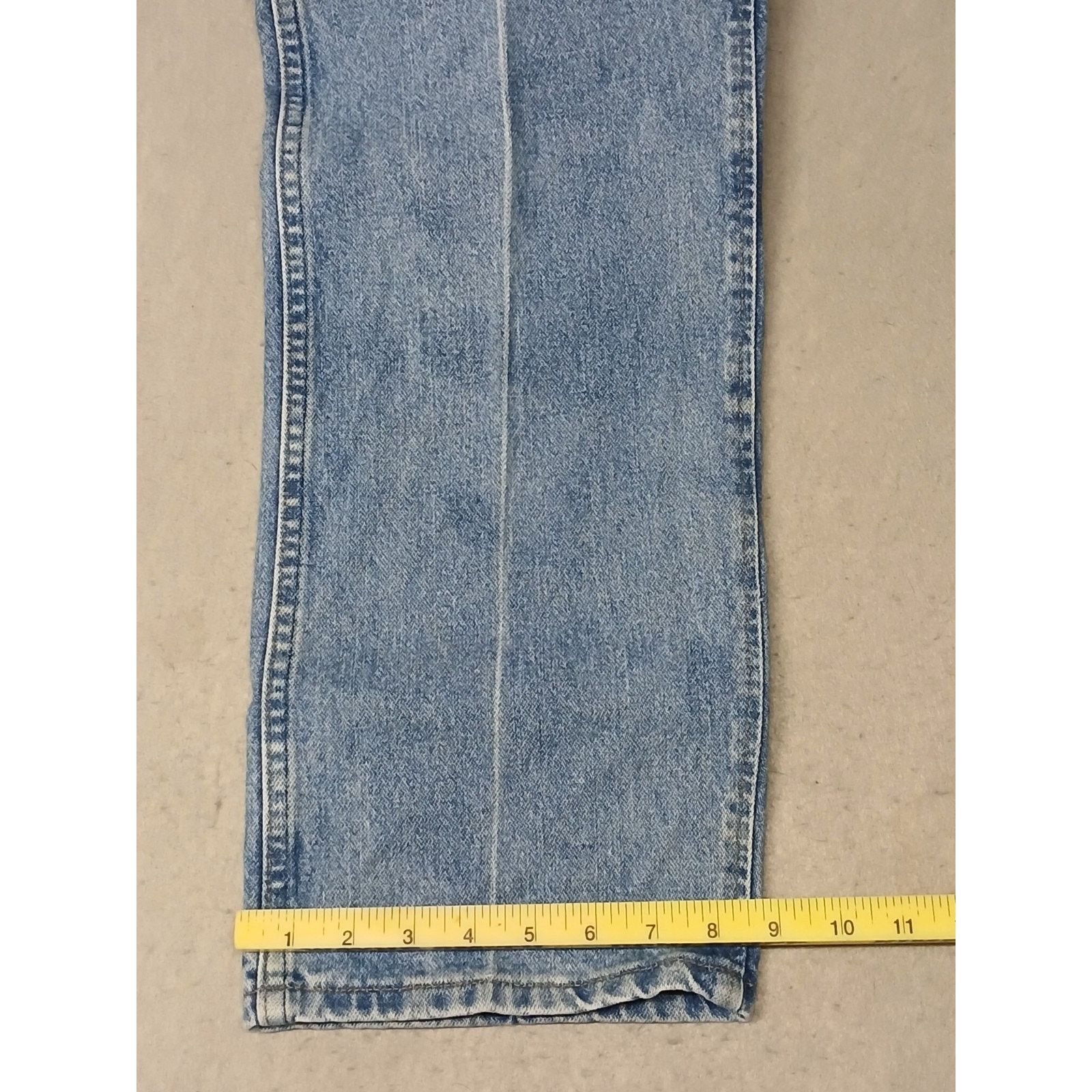 Wrangler Wrangler (40x36) Men's 47 MWZ Regular Fit Blue Denim Jeans Size US 40 / EU 56 - 2 Thumbnail