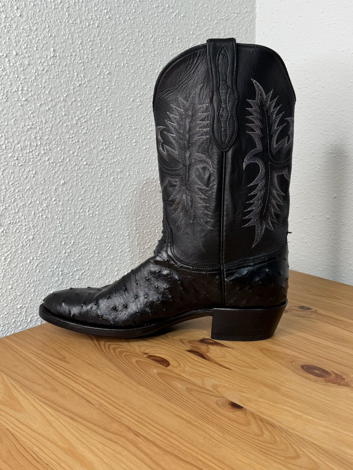Other Pinto Ranch Full Quill Ostrich Boots Size 11.5 Size US 11.5 / EU 44-45 - 4 Thumbnail