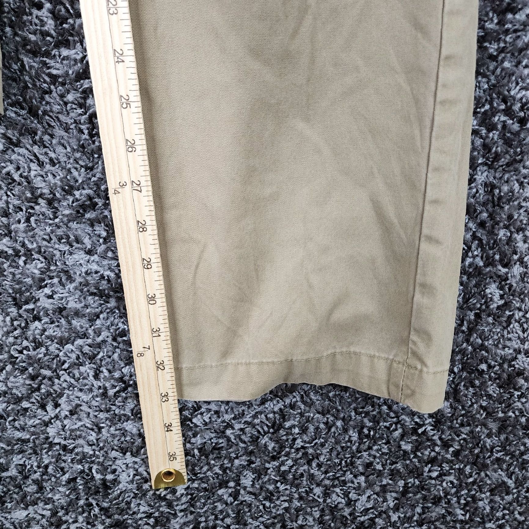 Banana Republic Banana Republic Gavin Chino Pants Mens 34x33 Brown Straight Leg Regular - Men’s Pants 34 Jeans Classic Look Size US 34 / EU 50 - 5 Thumbnail