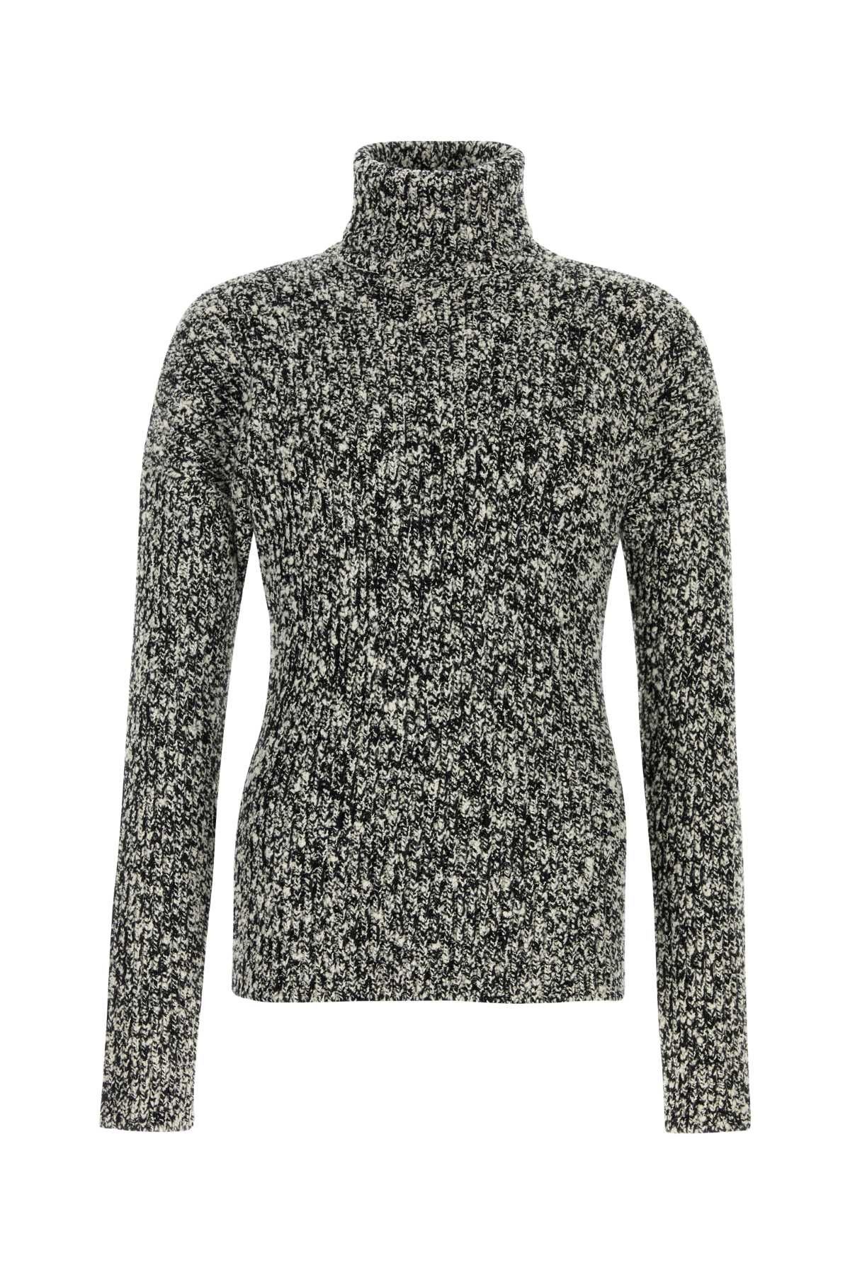 Dolce & Gabbana Two-Tone Wool Blend Sweater Size US M / EU 48-50 / 2 - 1 Thumbnail