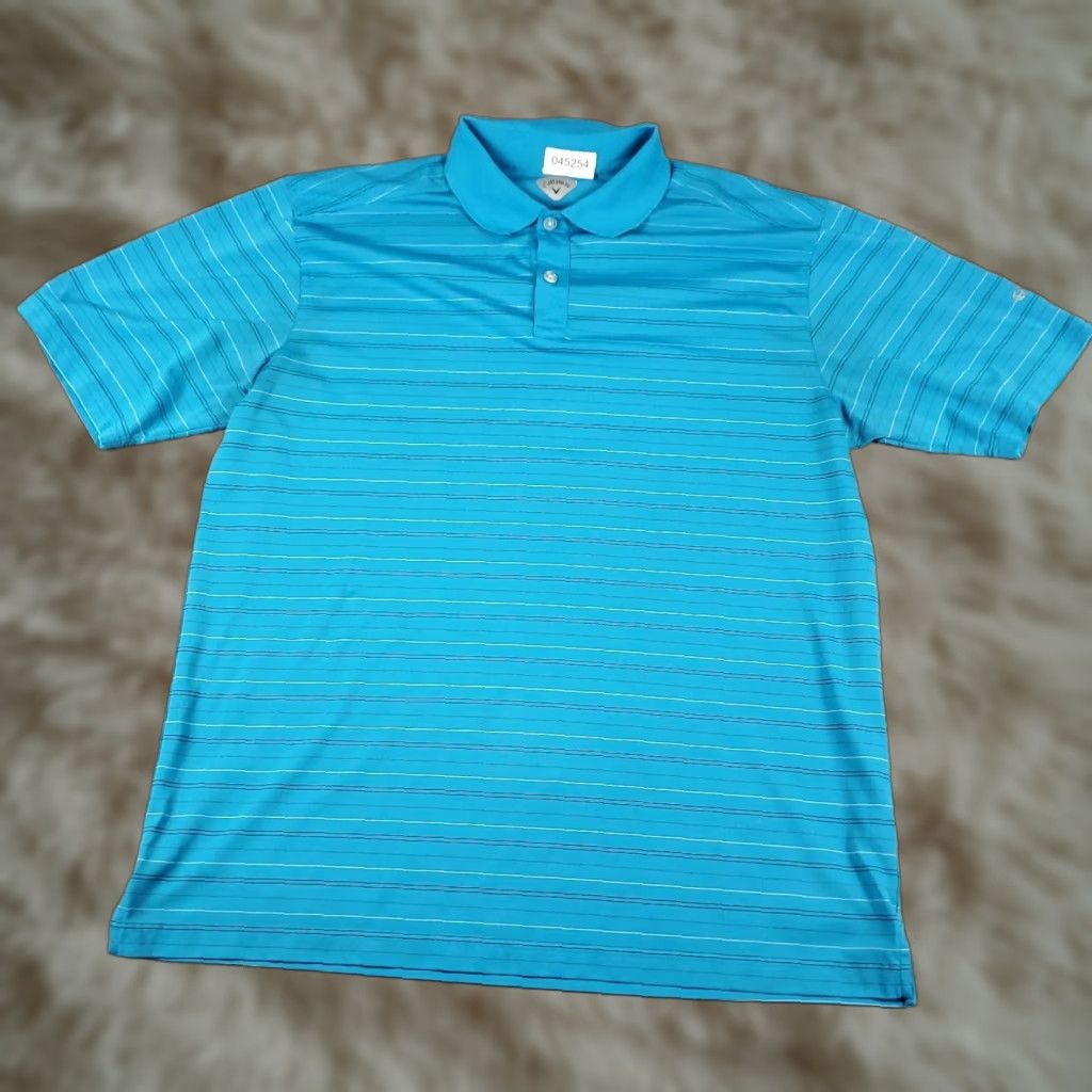 Callaway Callaway Polo Shirt Mens XL Blue Opti Dri Fit Golf Short Sleeve Shirt Polo Mens XL Blue Callaway Polo Shirt Men Short Sleeve N/AGenerated? Size US XL / EU 56 / 4 - 1 Thumbnail