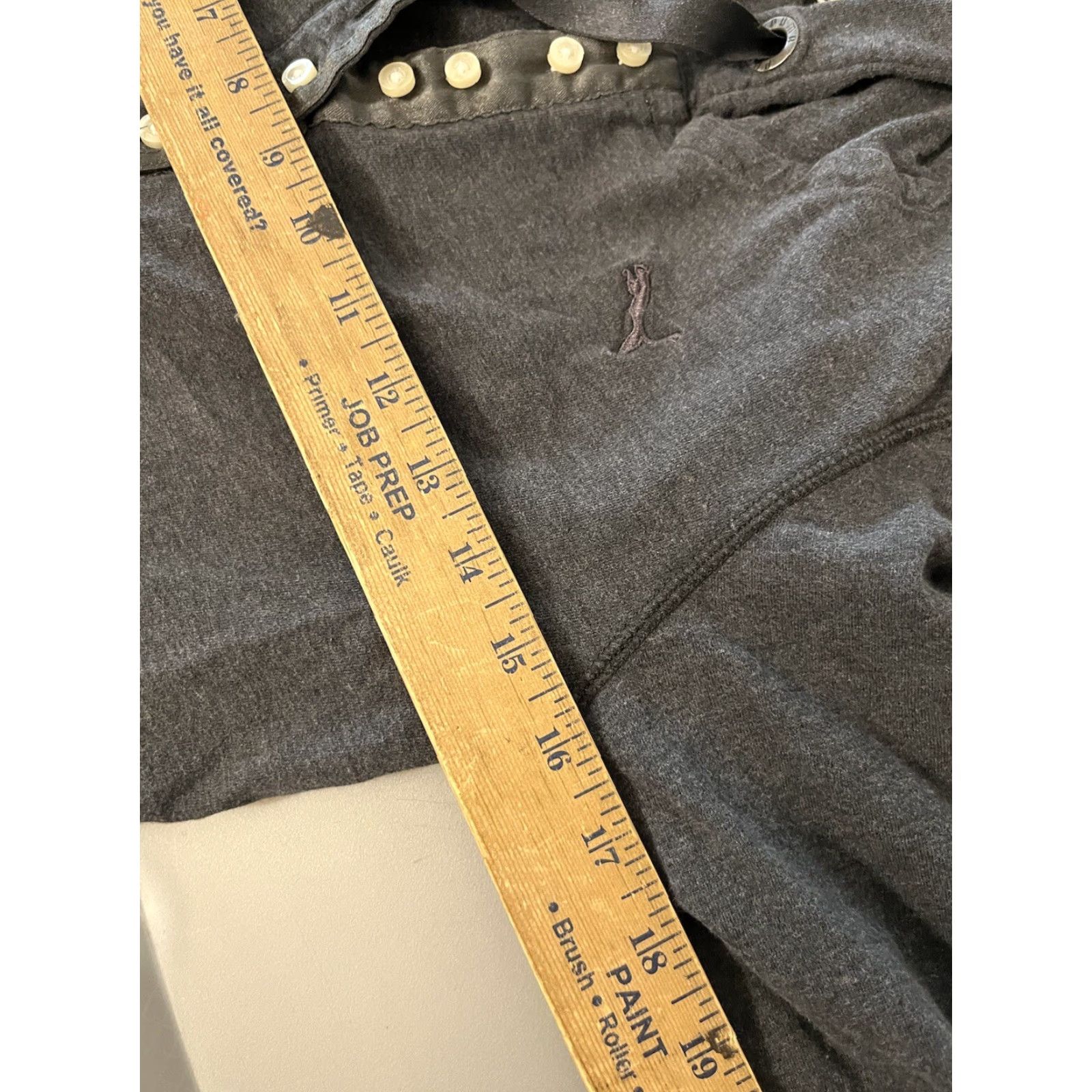 Puma Puma Sport lightweight hoodie sweatshirt Gray Med Womens Pullover Crew Neck Activewear Knit Logo Sweatshirt - Size M Size M / US 6-8 / IT 42-44 - 5 Thumbnail