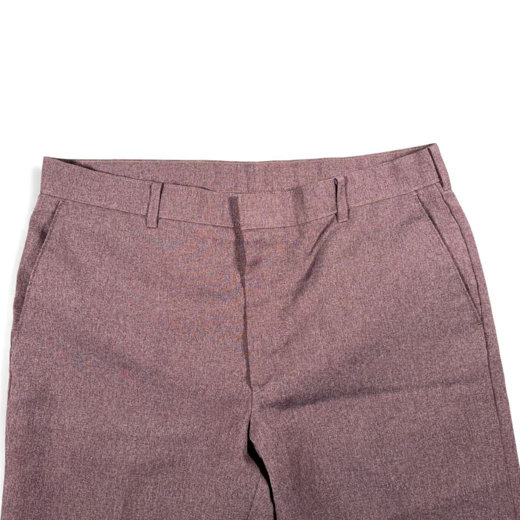 Levi's VINTAGE Levi's Dress Pants Mens 35x29 Brown Slacks Flare 70s Action Talon Zip Hook & Eye Size US 35 - 3 Thumbnail