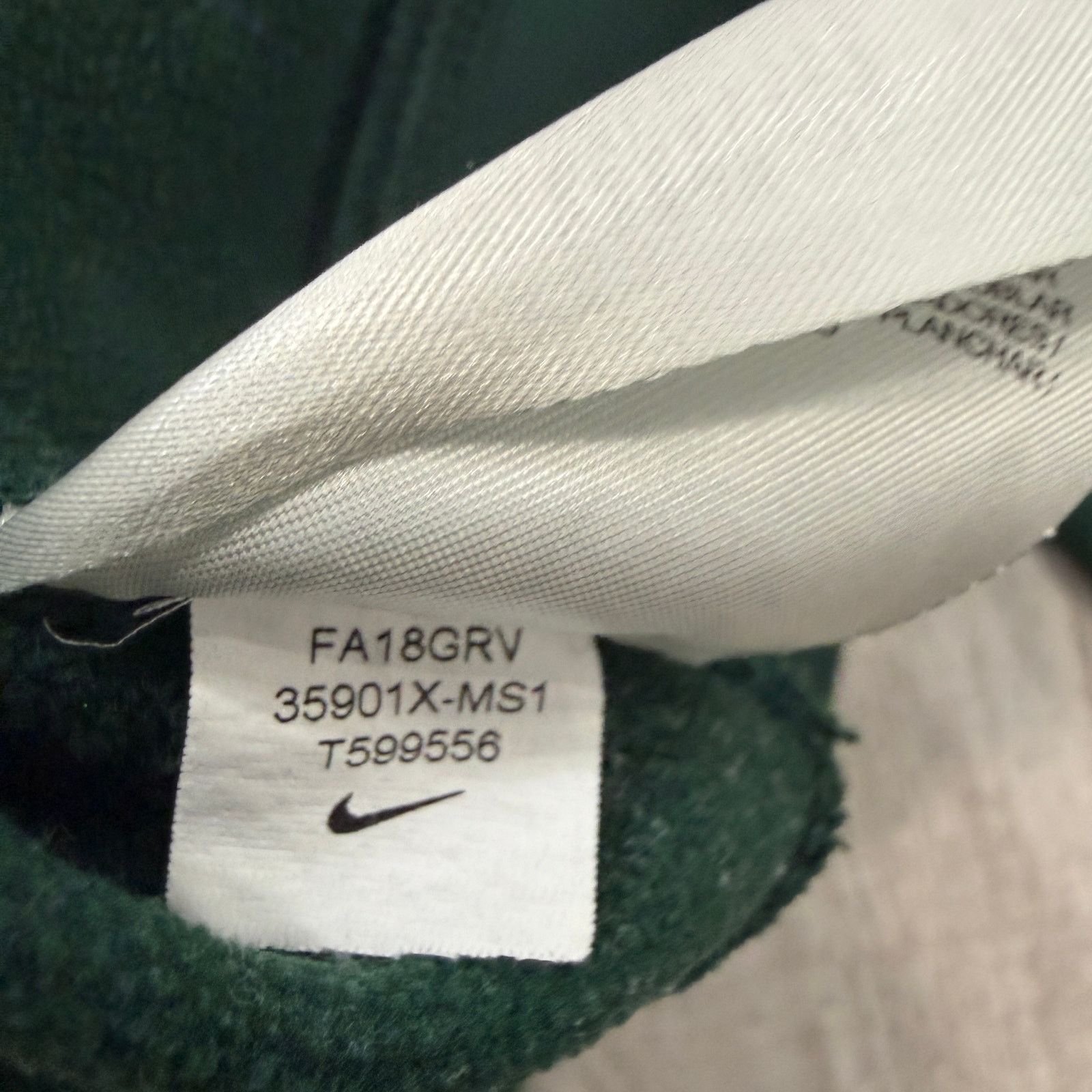 Nike Nike Michigan State Spartans Hooded Jacket Men's Extra Large Size US XL / EU 56 / 4 - 6 Thumbnail
