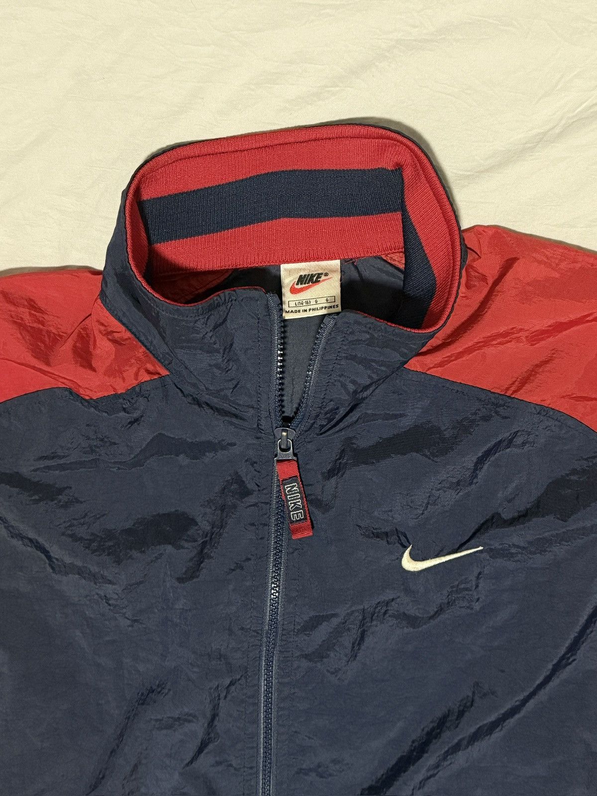 Nike Vintage 90s nike windbreaker Size US L / EU 52-54 / 3 - 5 Thumbnail