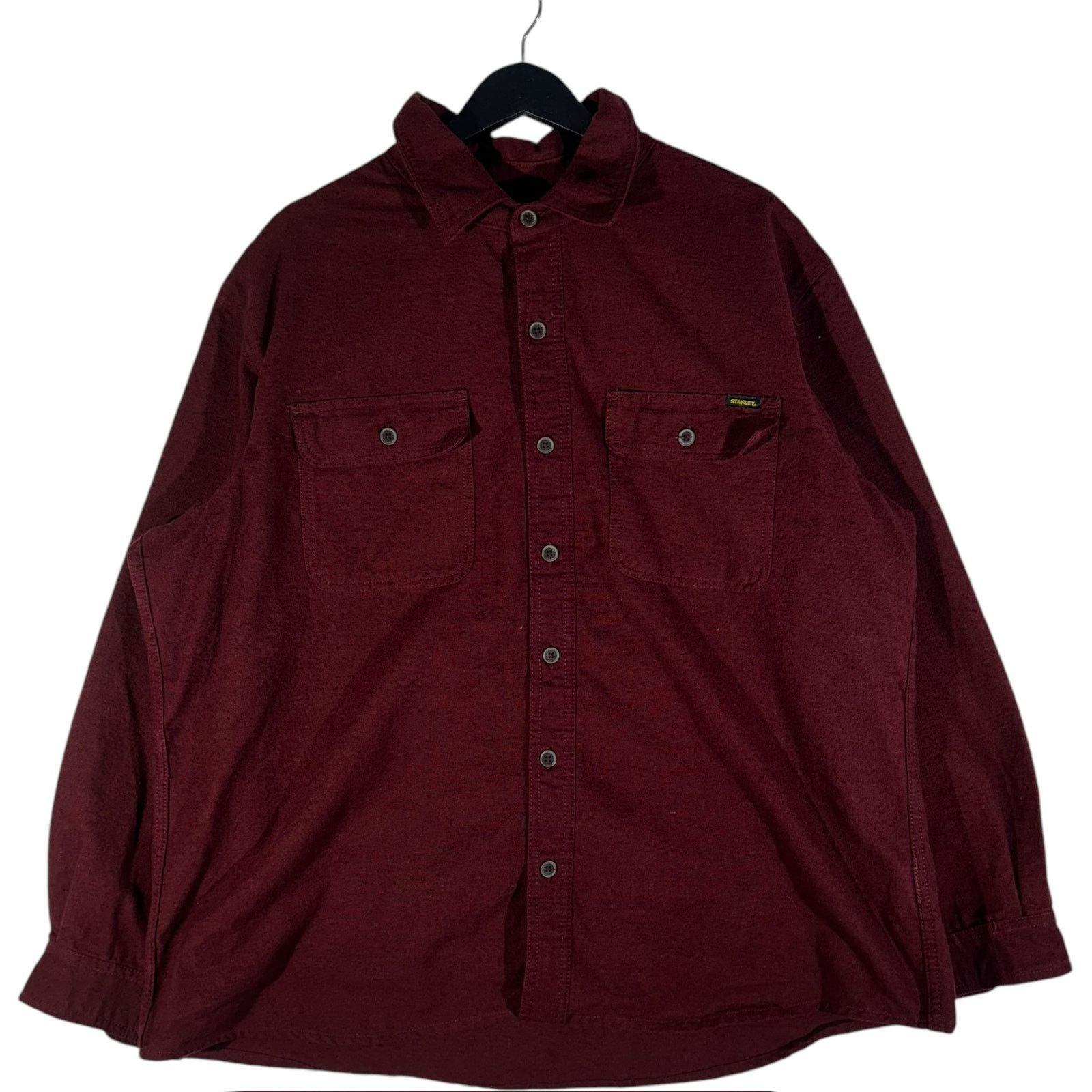 Stanley & Sons Stanley Chamois Long Sleeve Button Up Size US XXL / EU 58 / 5 - 1 Thumbnail
