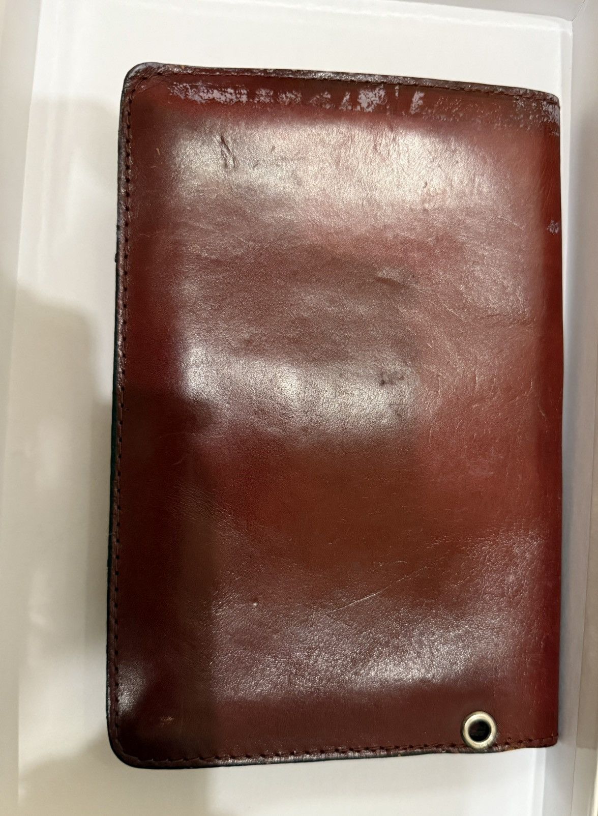 Vintage Vintage Kelly leather pouch with gold clasp Size ONE SIZE - 5 Thumbnail