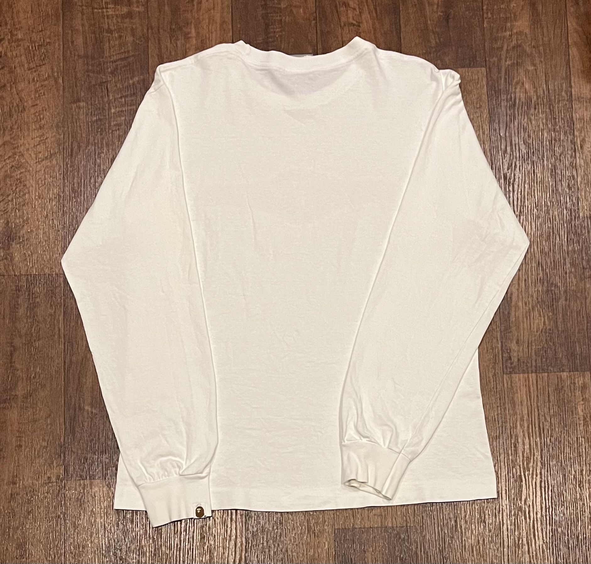 Bape Bape long sleeve tee shirt Size US M / EU 48-50 / 2 - 2 Thumbnail
