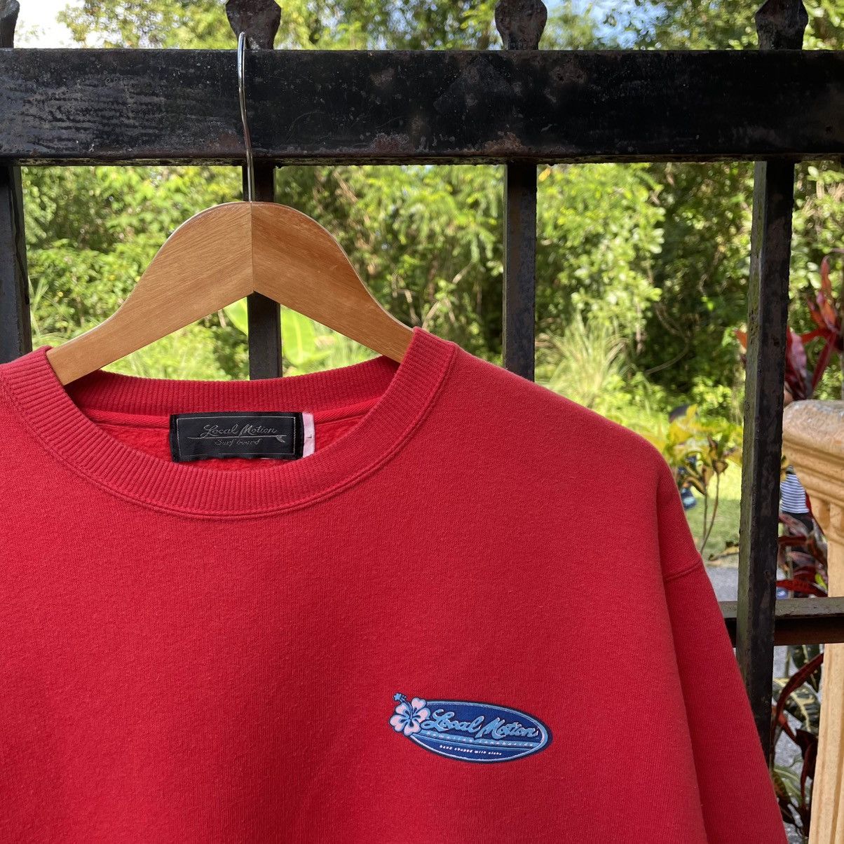 Other 🔥Vintage 90s Local Motion Big Logo Surf Skate Sweatshirts Size US M / EU 48-50 / 2 - 3 Thumbnail