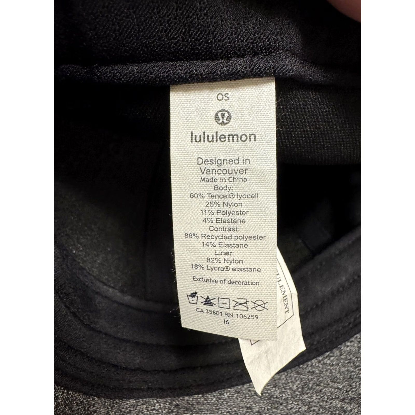 Lululemon Lululemon Ball Cap Unisex OS Heather Gray Adjustable Baseball Cap Men OS Color Heathered Gray 90s? Size ONE SIZE - 4 Thumbnail