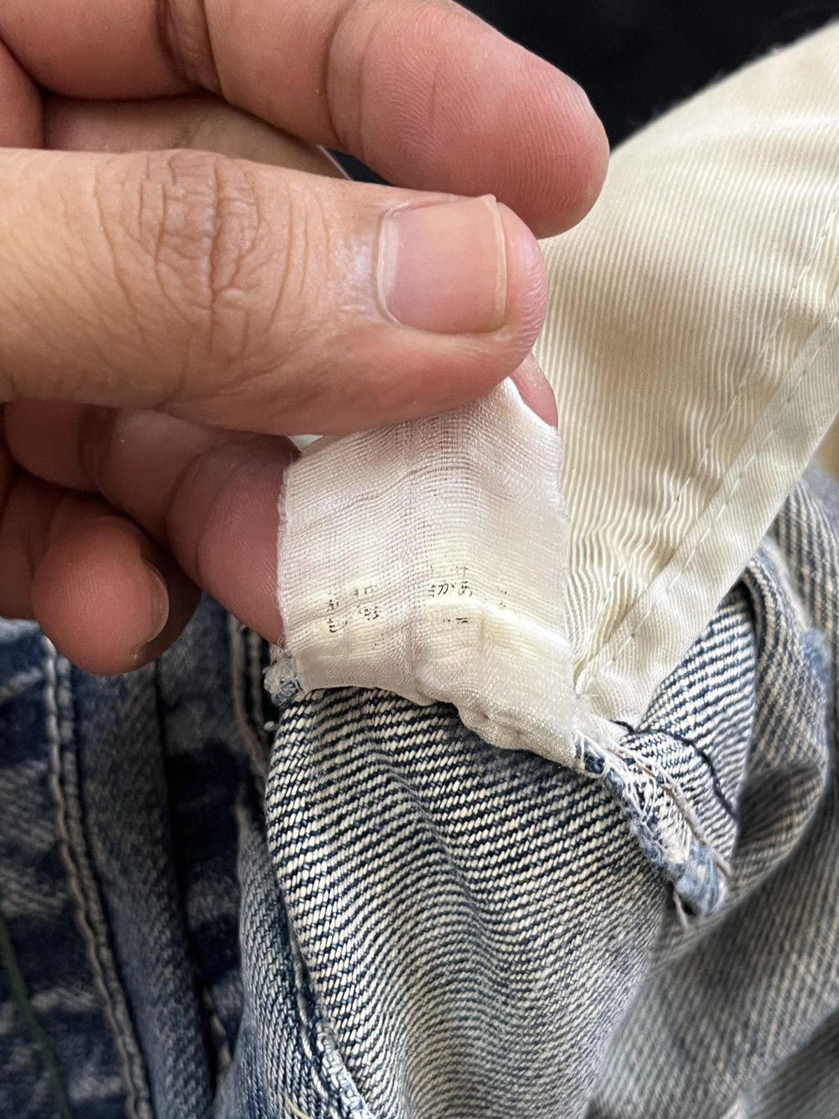 Other Vintage CHOUETTE Distressed Denim Size US 31 - 13 Thumbnail