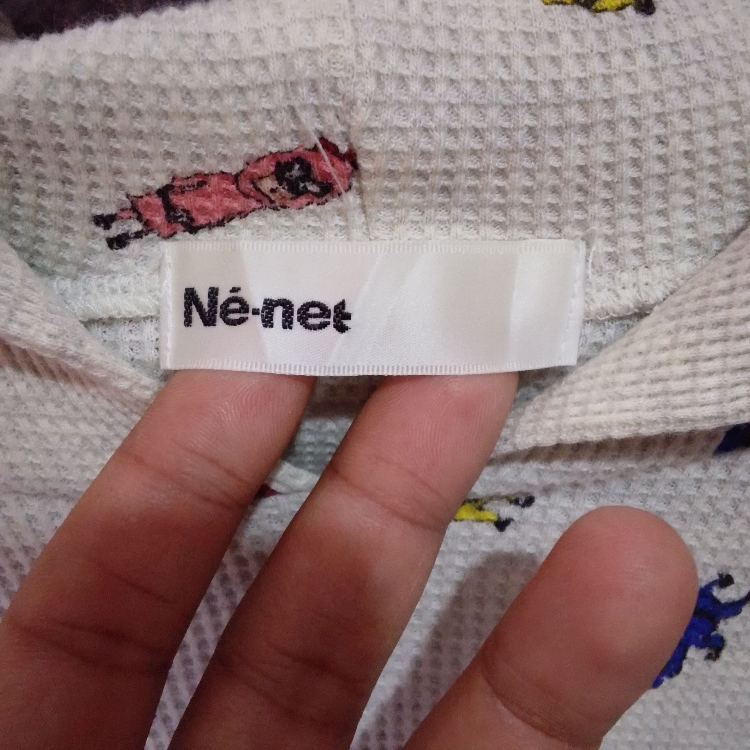 Ne-Net Ne-Net Fullprint Waffle Pullover Hoodie ifsixwasnine LGB Size US S / EU 44-46 / 1 - 8 Thumbnail